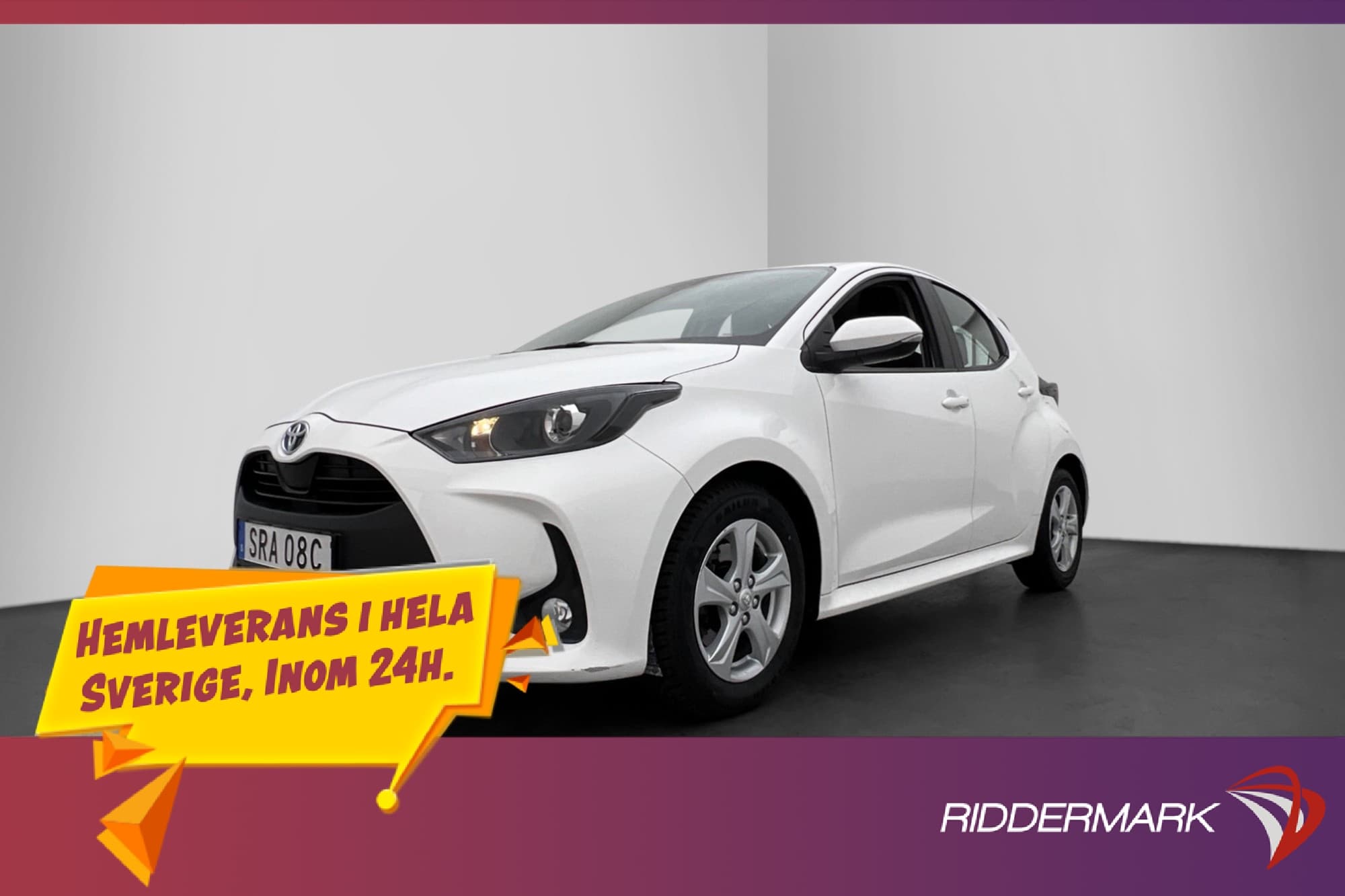 Toyota Yaris Hybrid 116hk Active Kamera Rattvärme Adp-Fart