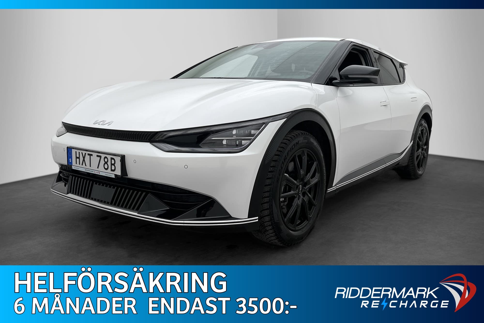 Kia EV6 77.4 kWh AWD Special Edition Drag Kamera Skinn MOMS