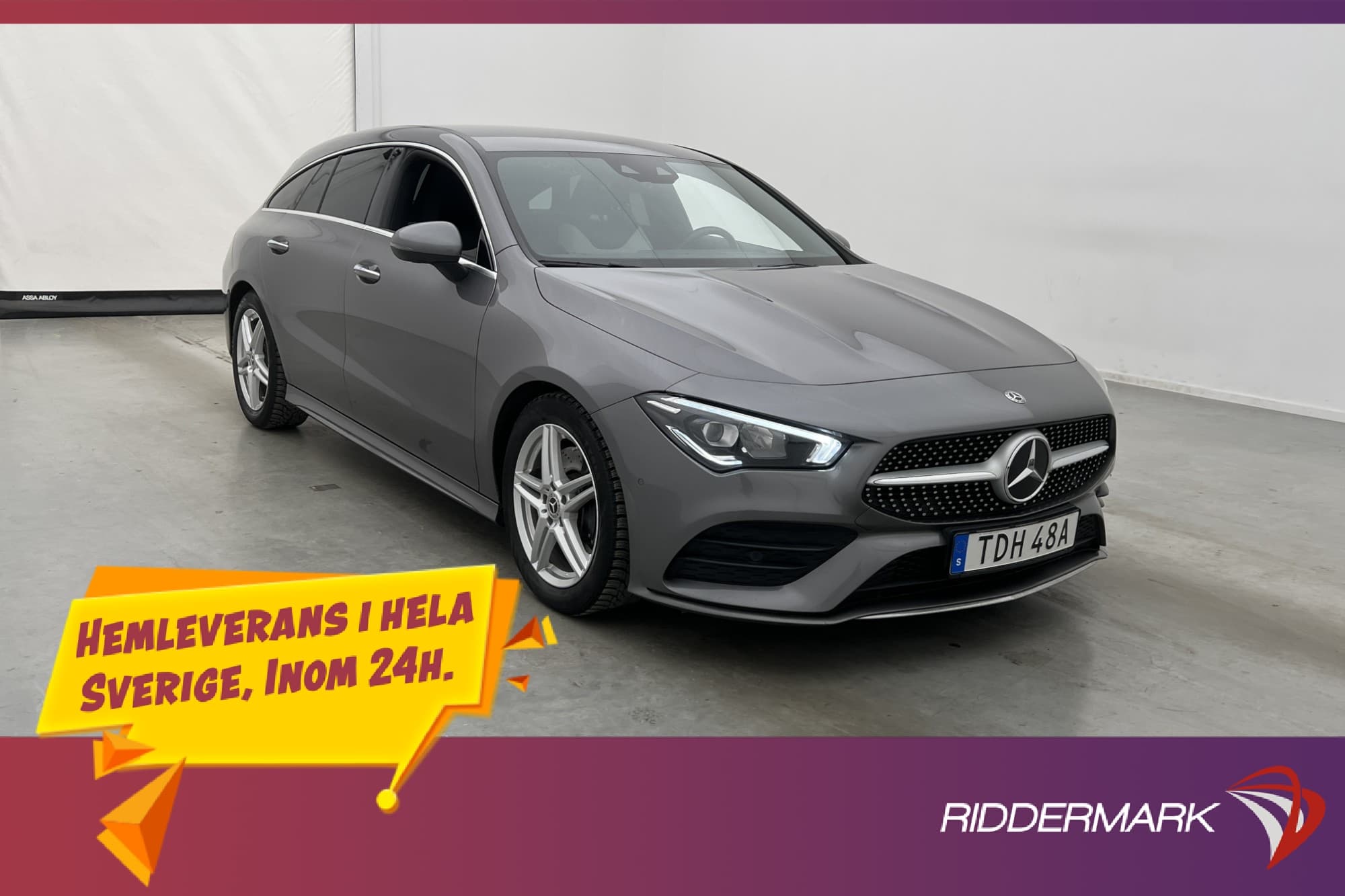 Mercedes-Benz CLA 200 163hk AMG Wide Kamera Drag CarPlay