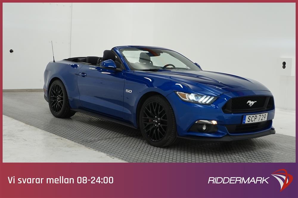 Ford Mustang GT V8 Convertible (418hk)