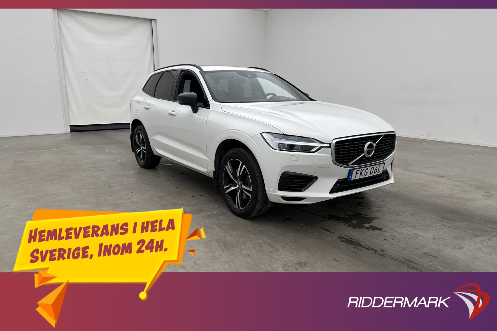 Volvo XC60 T8 AWD R-Design VOC Pano HUD H/K 360° Dragkrok