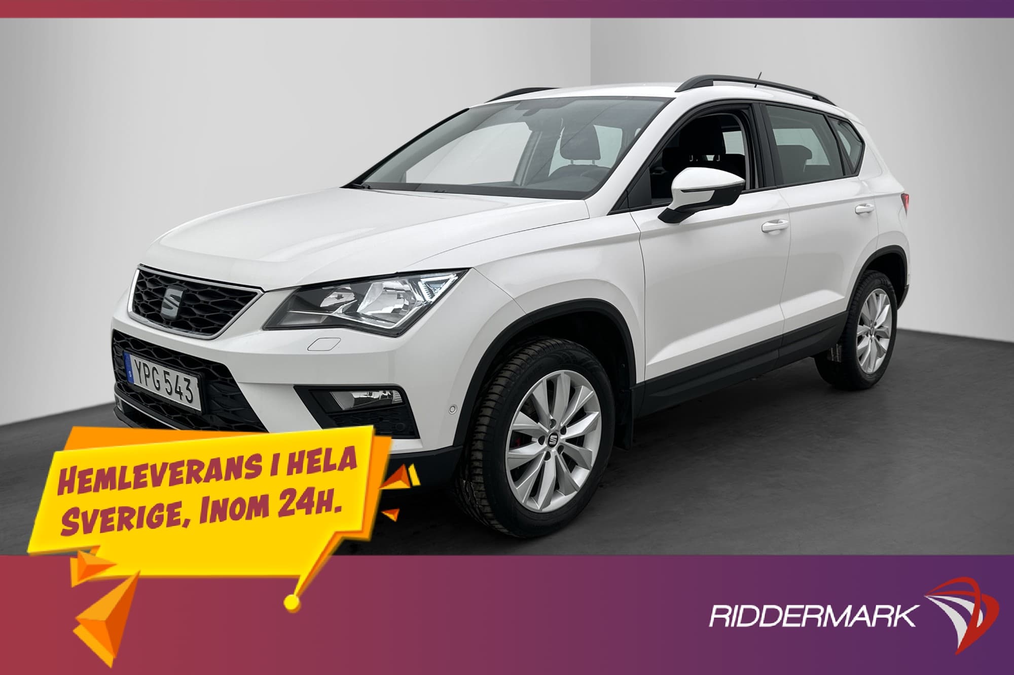 SEAT Ateca 1.0 TSI Ecomotive 115hk Style Dragkrok CarPlay