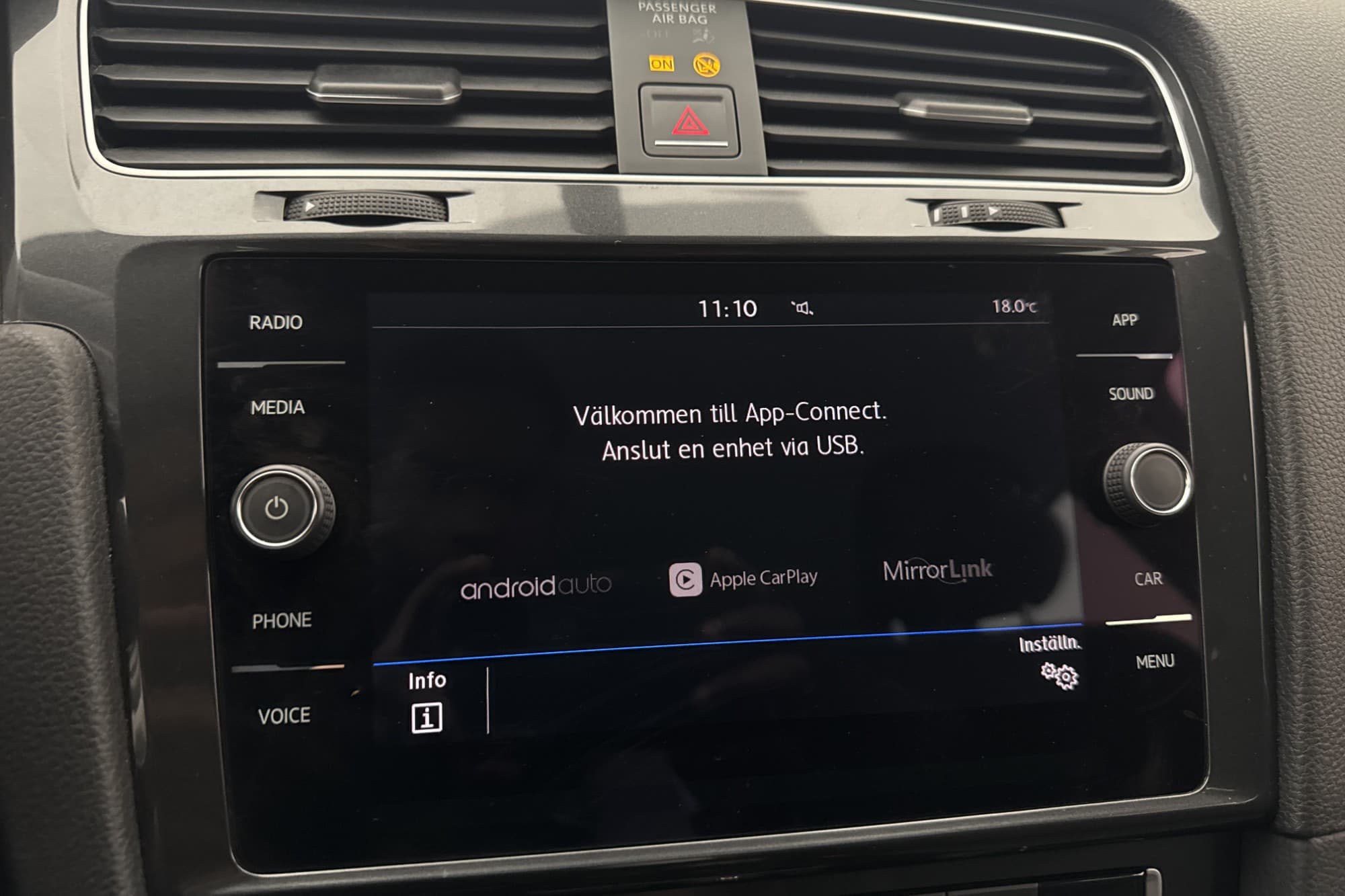 Volkswagen Golf 1.0 TSI 110hk  Adaptiv farth CarPlay