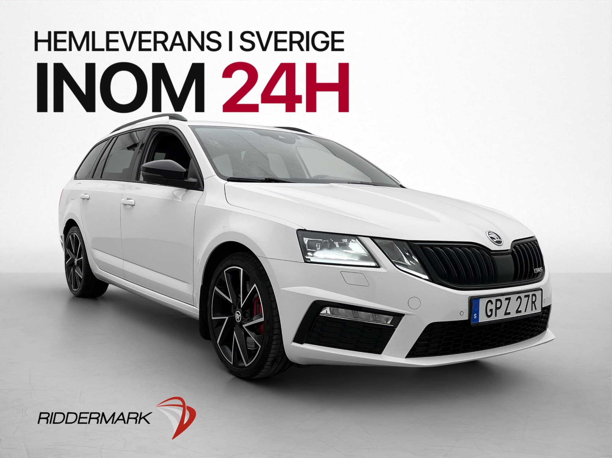 Skoda Octavia RS TSI 245hk Premium Värm Cockpit Canton Drag