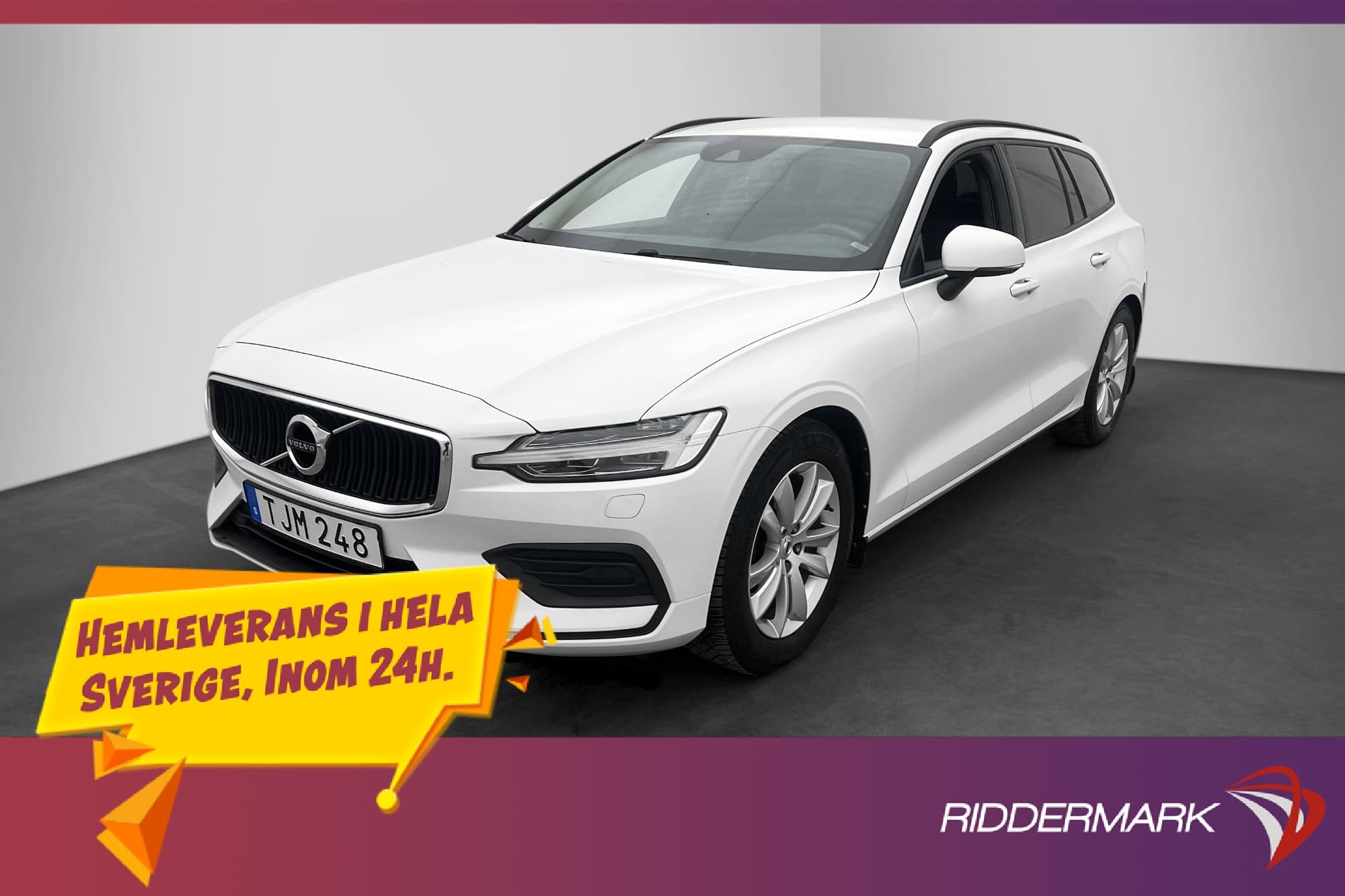 Volvo V60 D3 150hk Momentum VOC Värmare Dragkrok Rattvärme