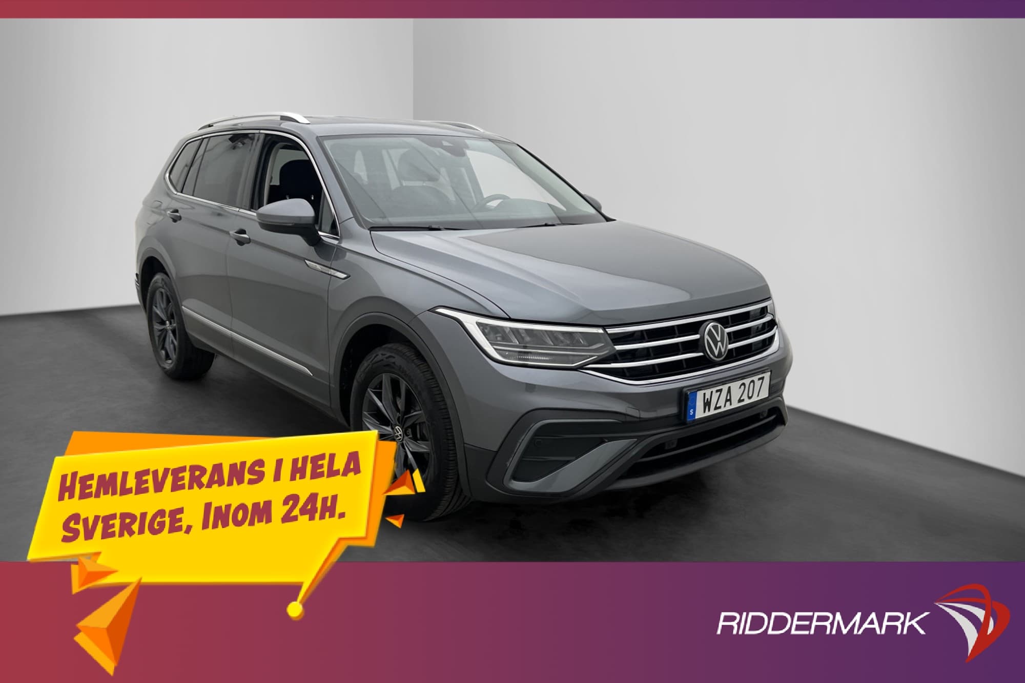 Volkswagen Tiguan Allspace TSI 4M MOMS 7-Sits Cockpit Kamera