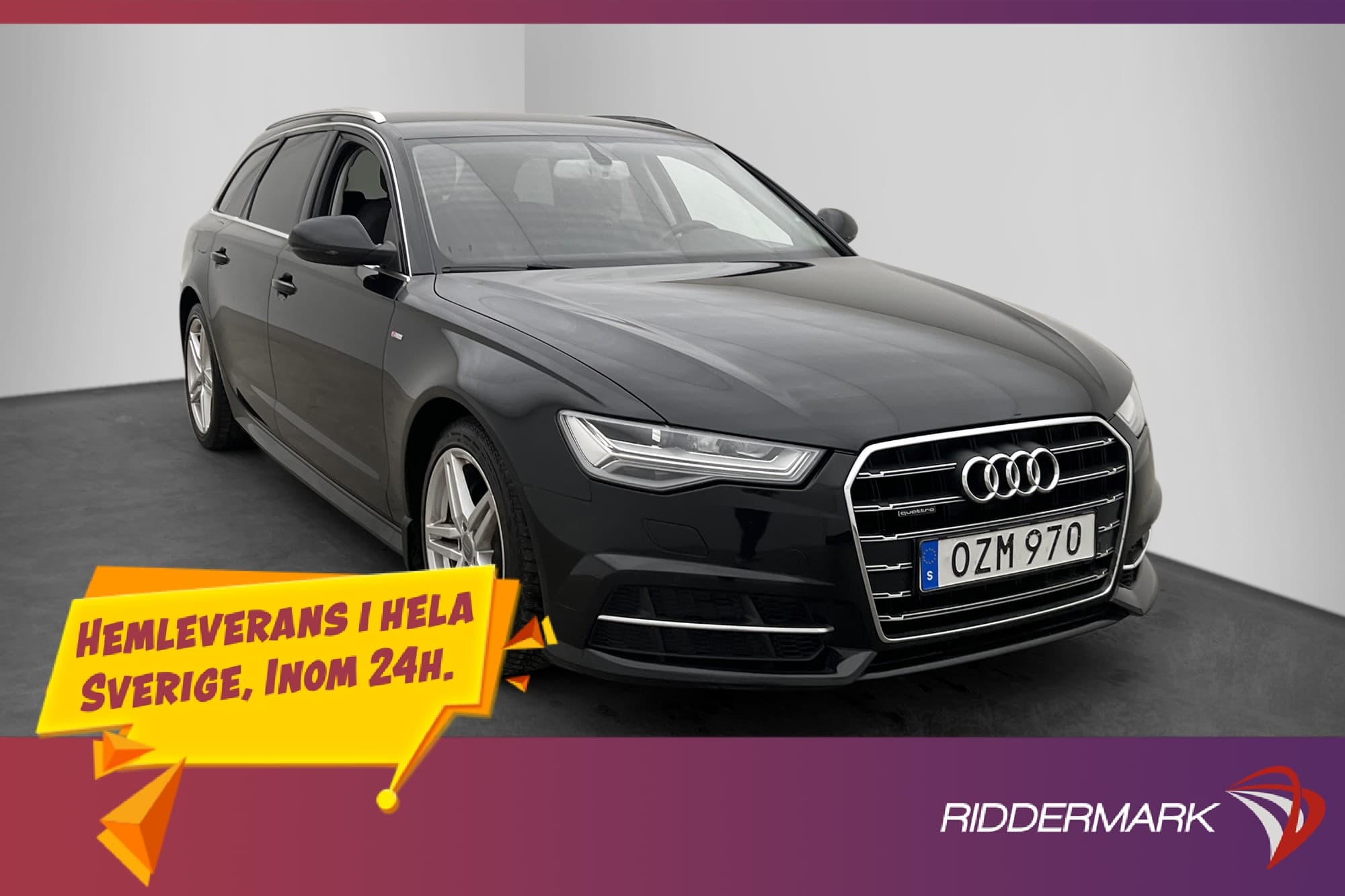 Audi A6 Avant 2.0 TDI 190hk Quattro Dragkrok Sensorer