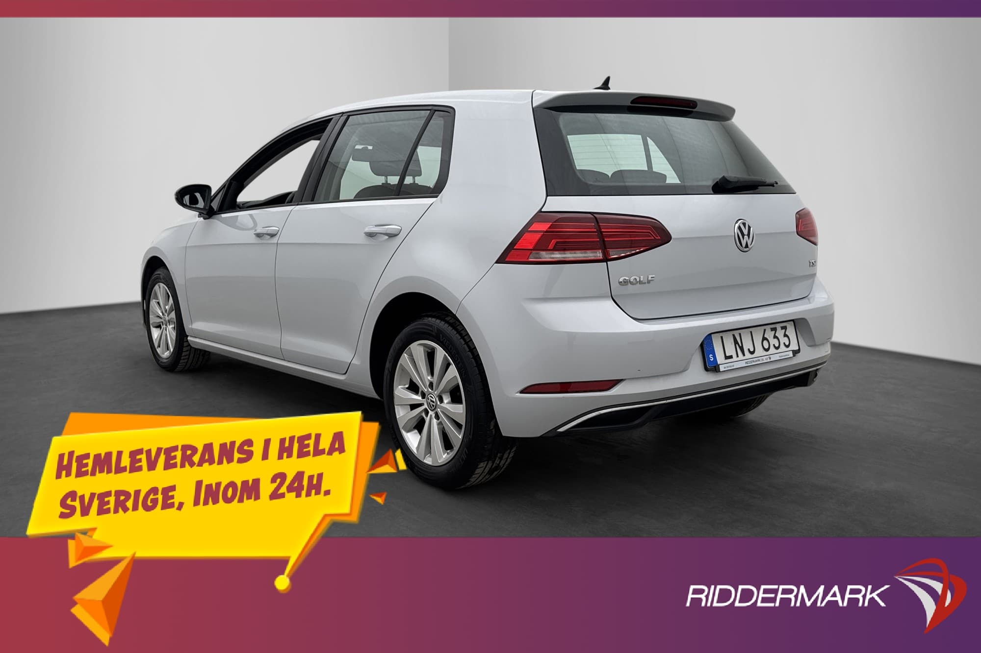 Volkswagen Golf 1.0 TSI 110hk CarPlay Låg-Skatt 0.48 l/mil