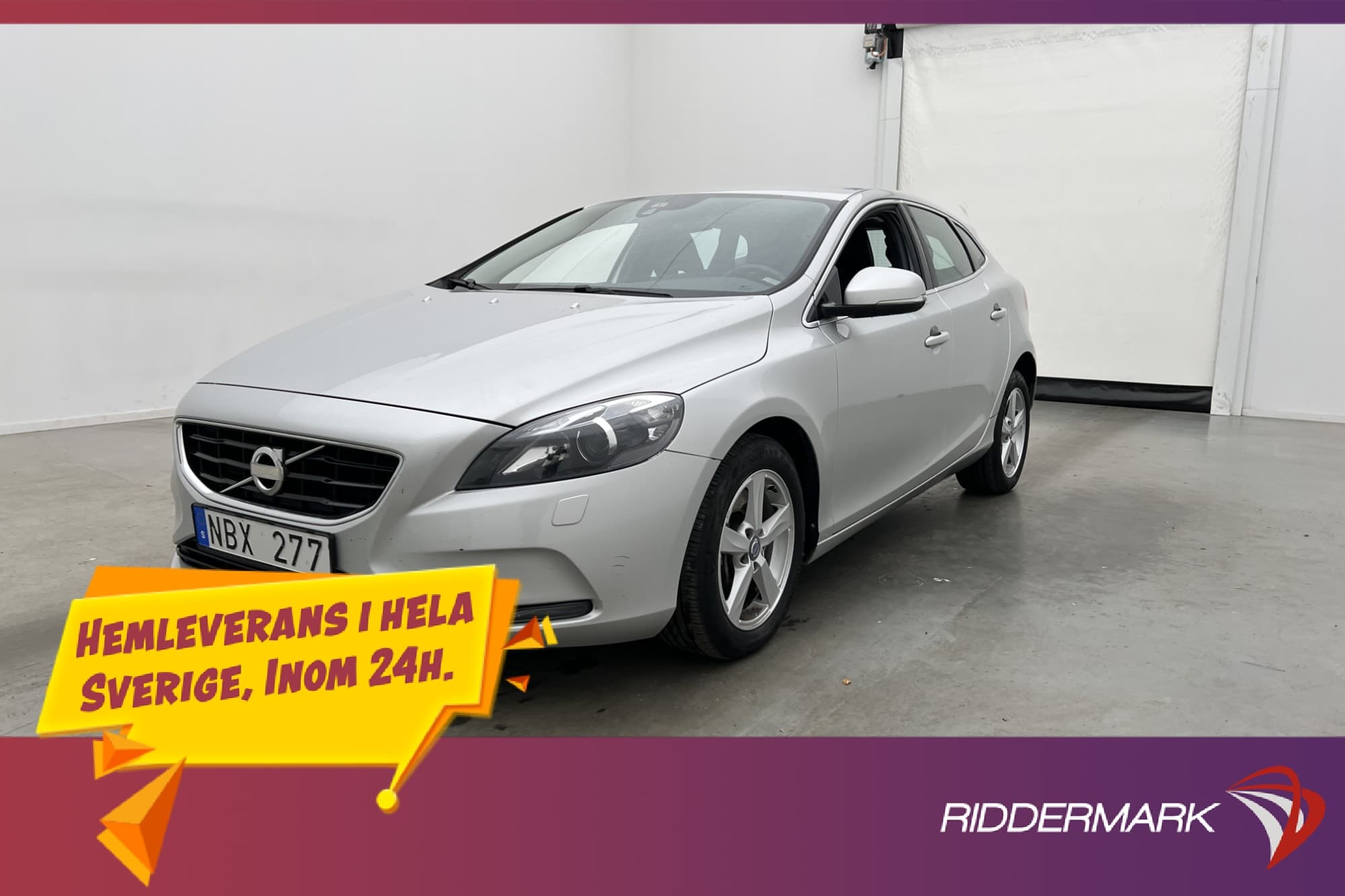 Volvo V40 D3 150hk Momentum P-Värmare Kamrem-Bytt 0,43L/mil