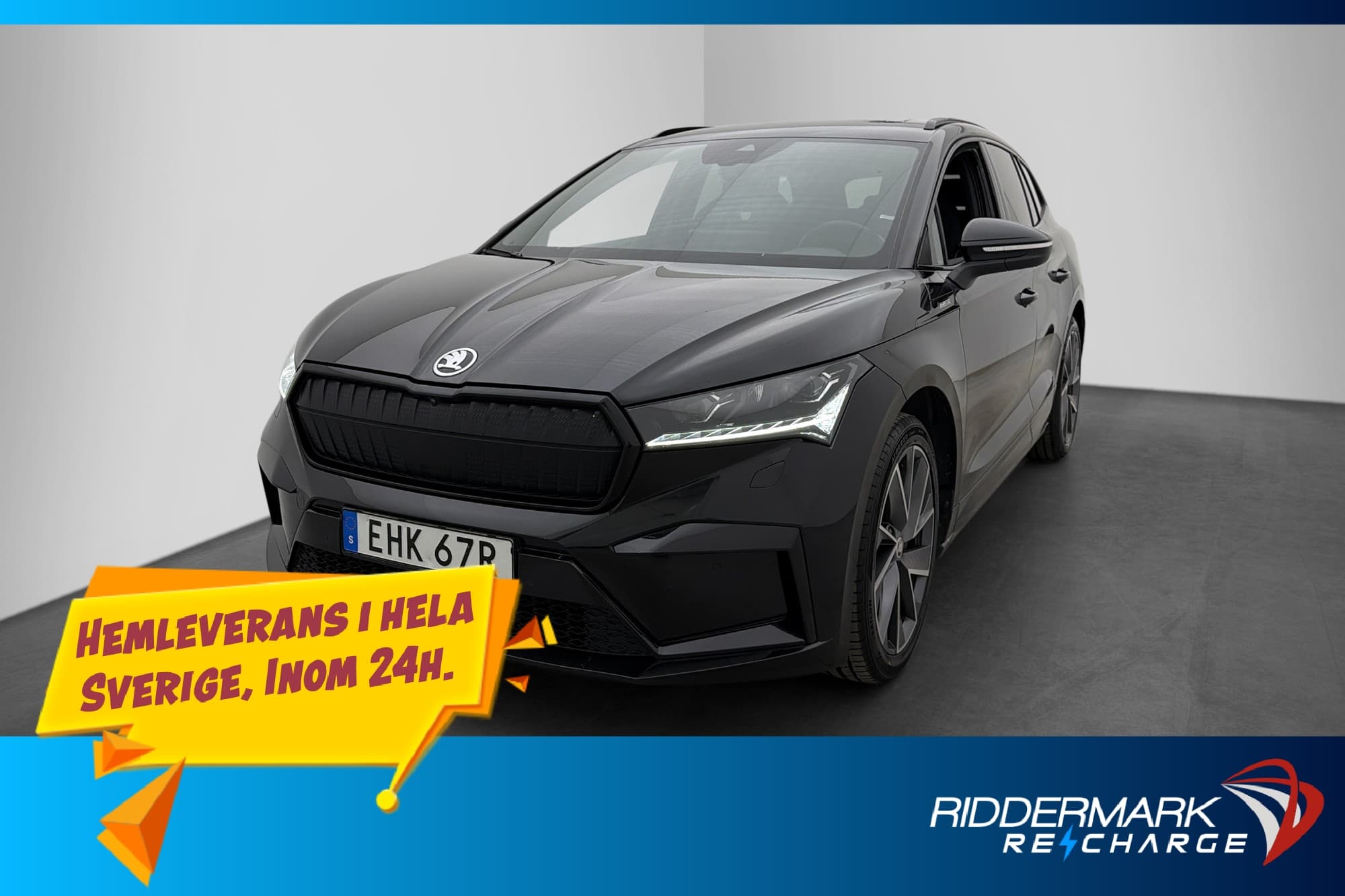 Skoda Enyaq 80 Sportline Värmare 360° Navi Drag MOMS