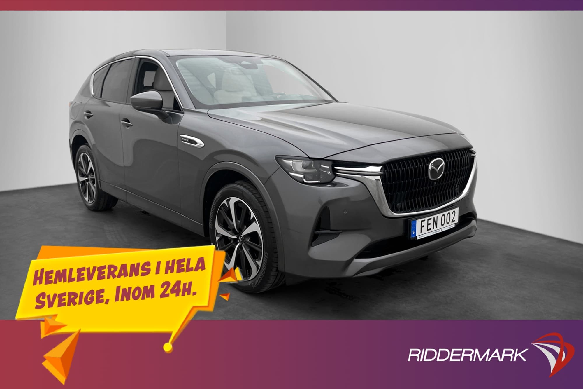 Mazda CX-60 PHEV AWD 327hk Takumi Panorama BOSE HUD 360°