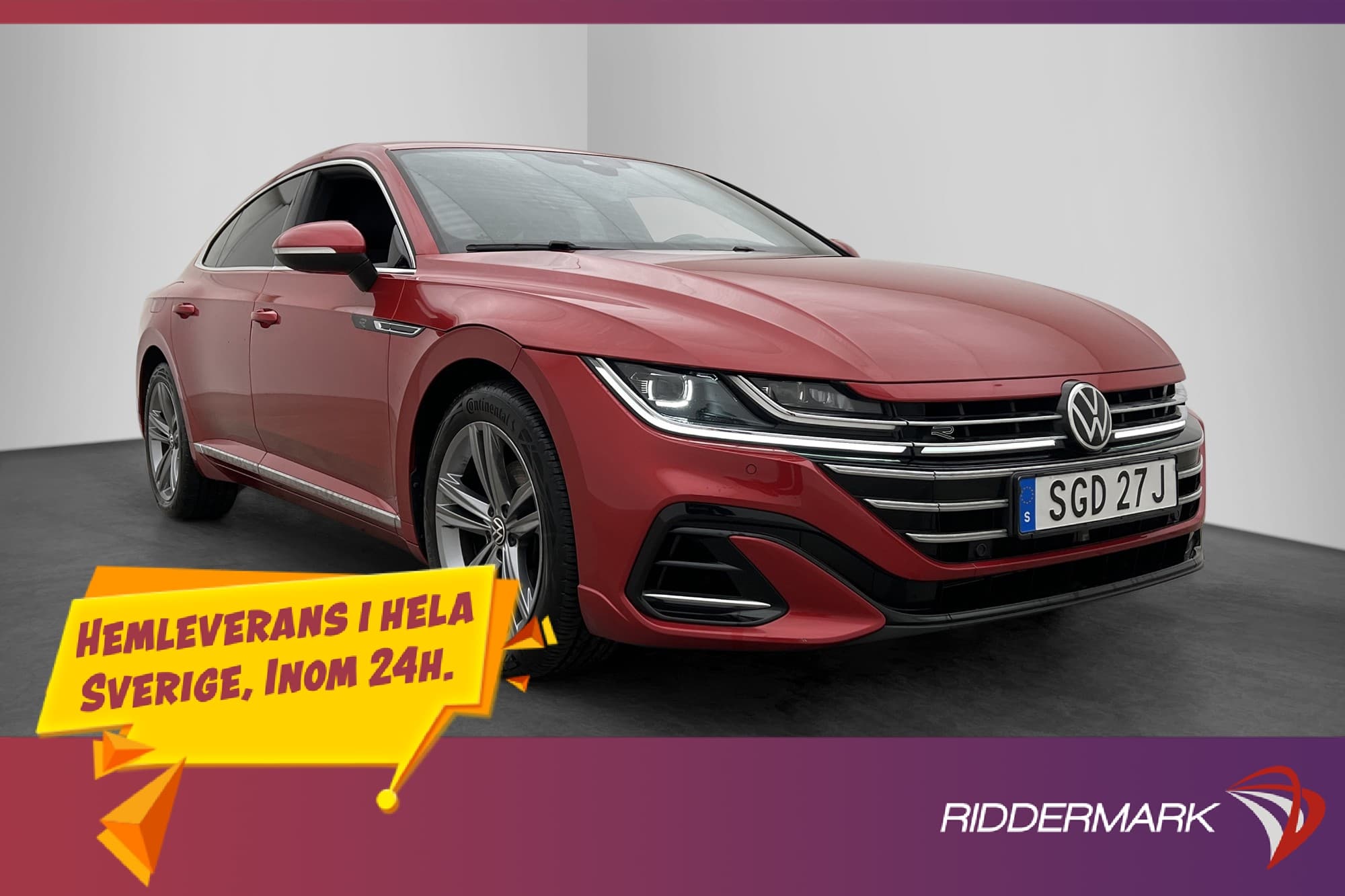 Volkswagen Arteon 2.0 TDI 200hk R-Line Cockpit Värmare Drag