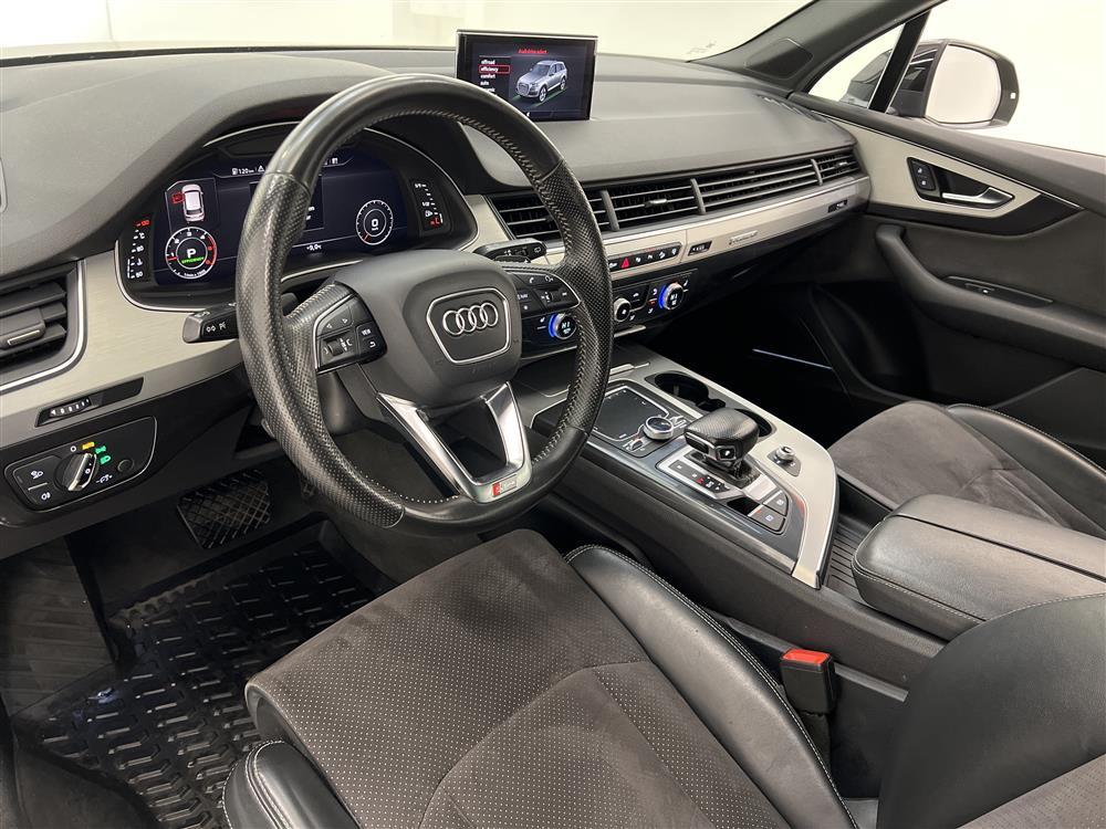 Audi Q7 3.0 TDI 272hk quattro S-Line Cockpit 7-sits GPS BOSEinteriör