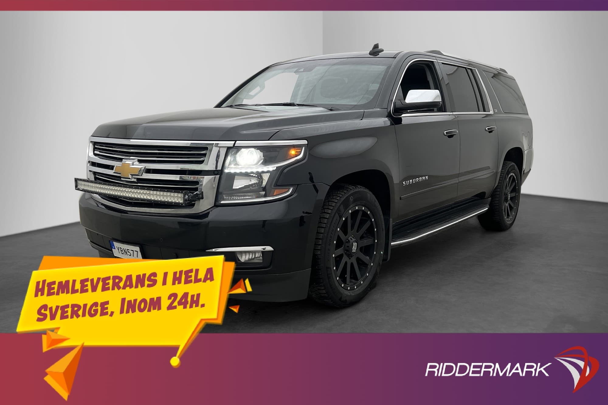 Chevrolet Suburban 1500 5.3 V8 AWD LTZ 7sits BOSE Pano Drag