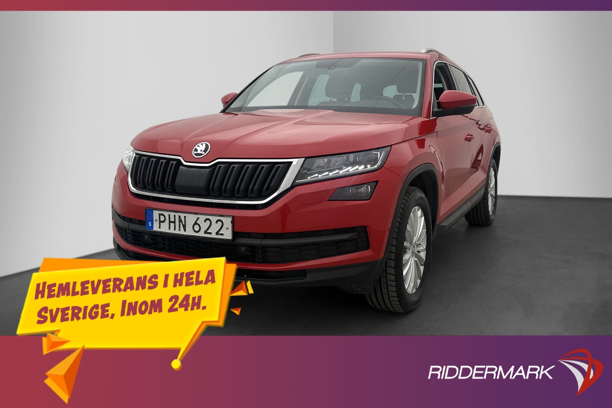 Skoda Kodiaq 2.0 TDI 4x4 190hk Business Värmare Canton Drag