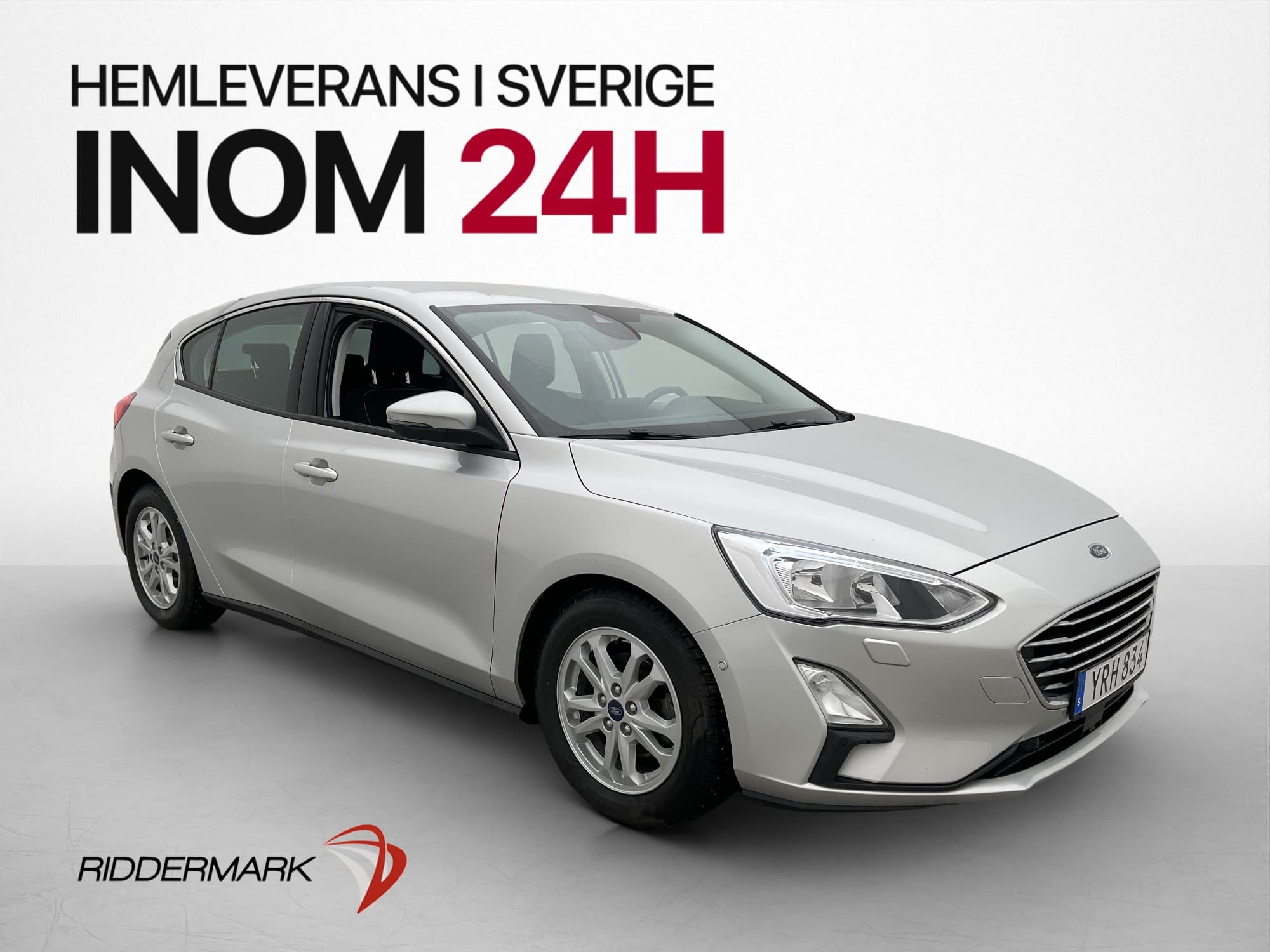 Ford Focus 1.0 125hk Titanium Backkamera Adaptiv Farthållare