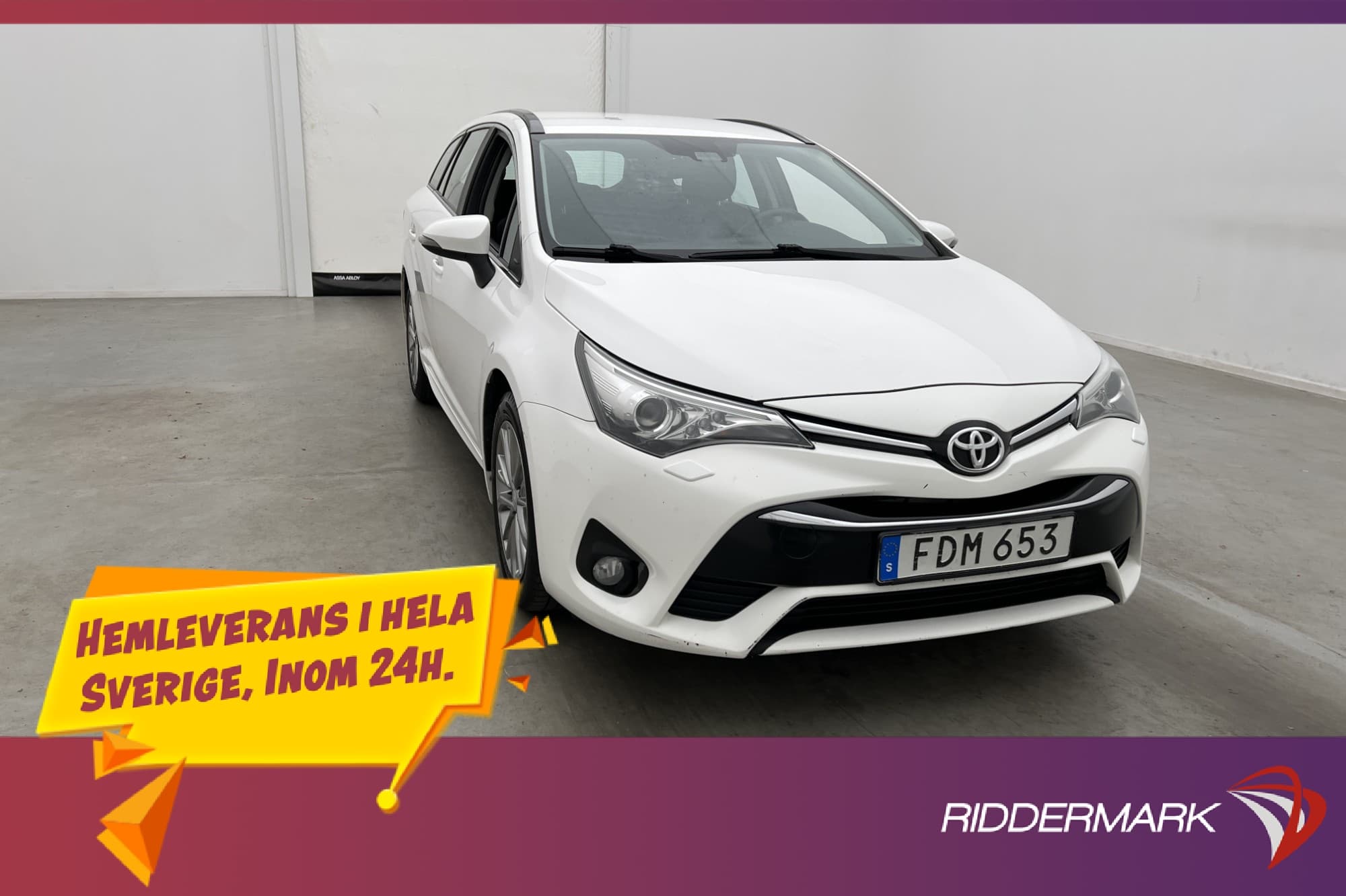 Toyota Avensis 2.0 143hk Active Kamera 0,46l/mil