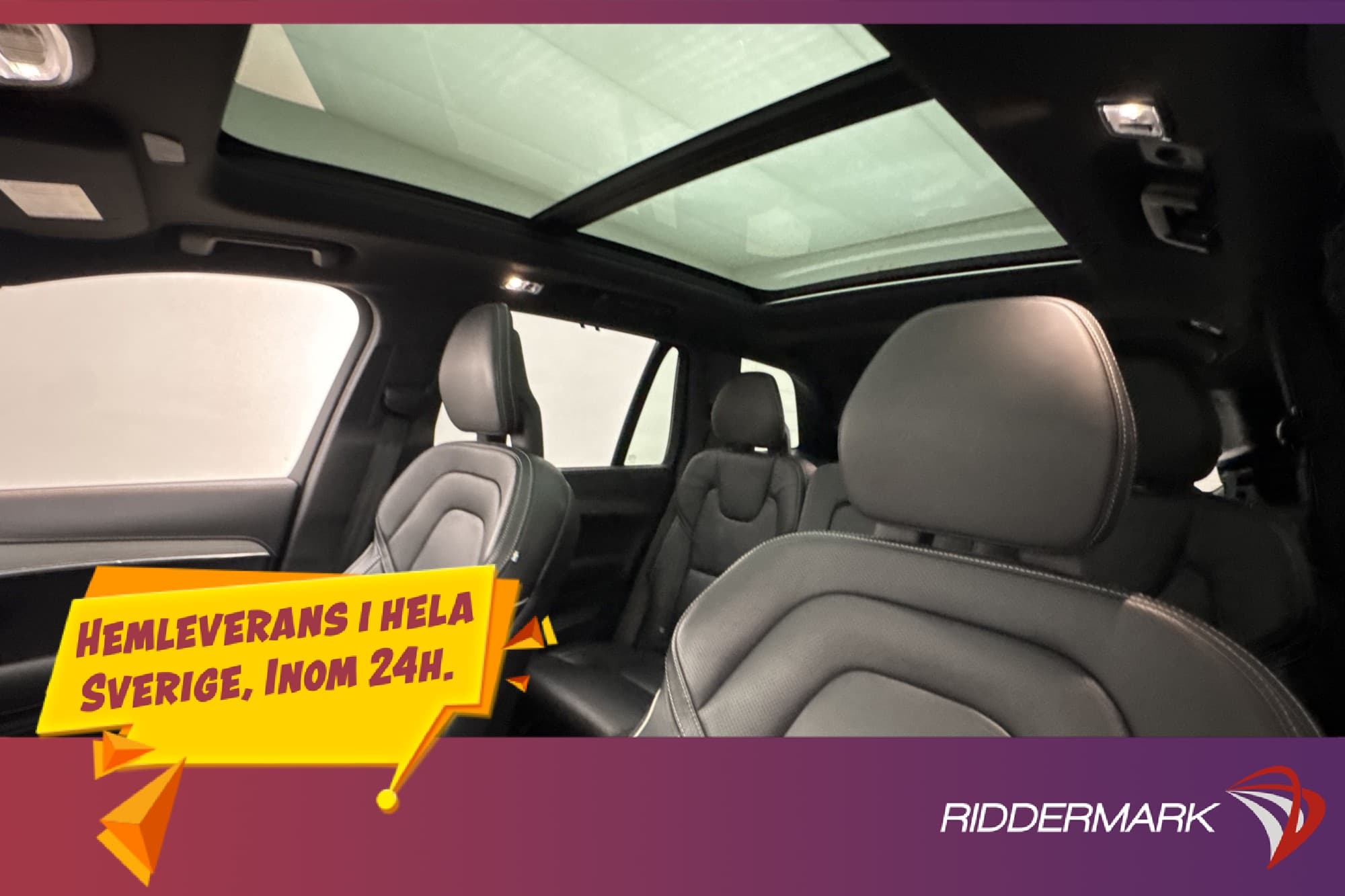 Volvo XC90 B5 AWD 235hk 7Sits R-Design Pano B&W Luftfjädring