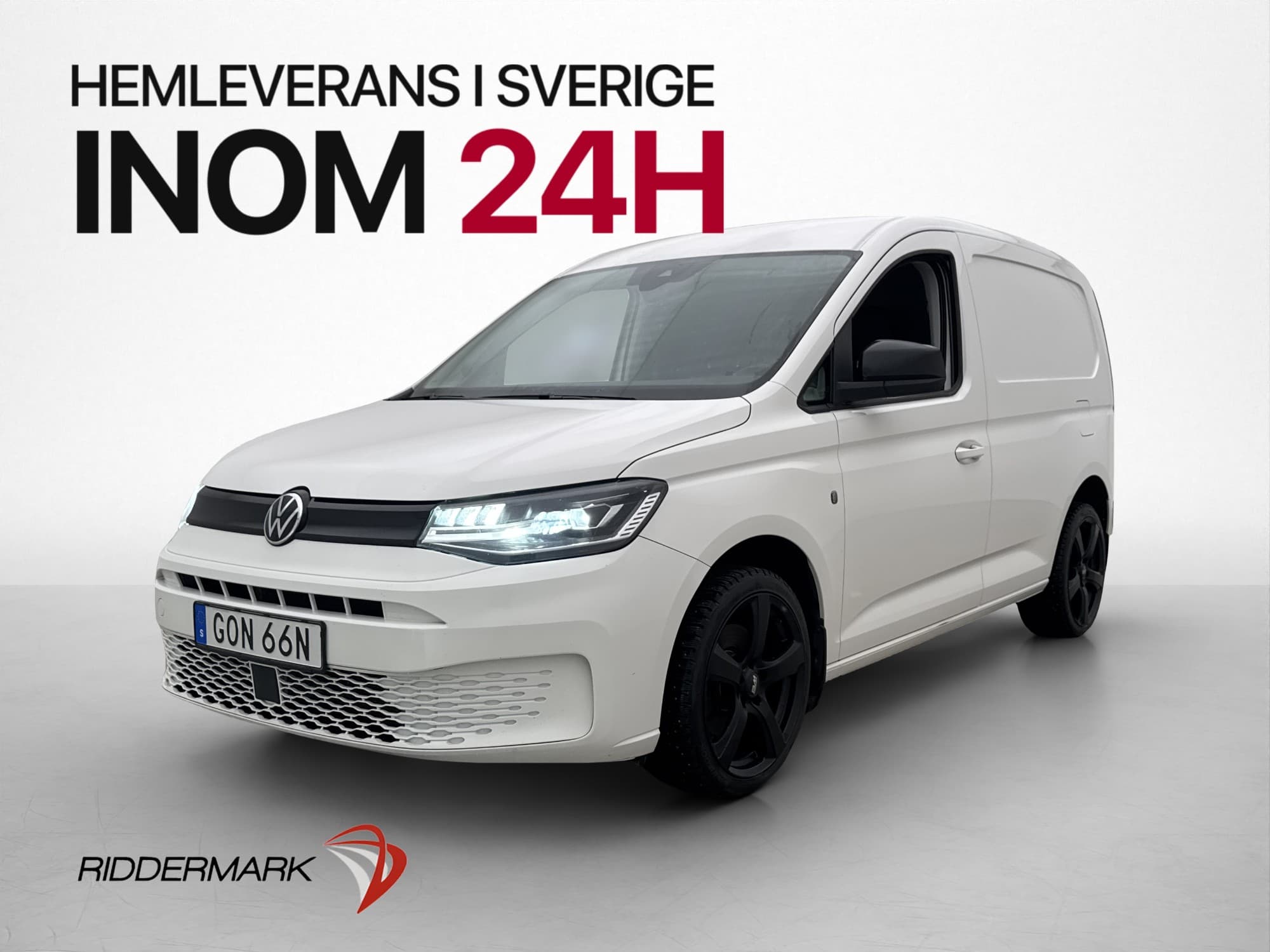 Volkswagen Caddy Cargo 2.0TDI 4M Värmare Kamera CARPLAY Moms