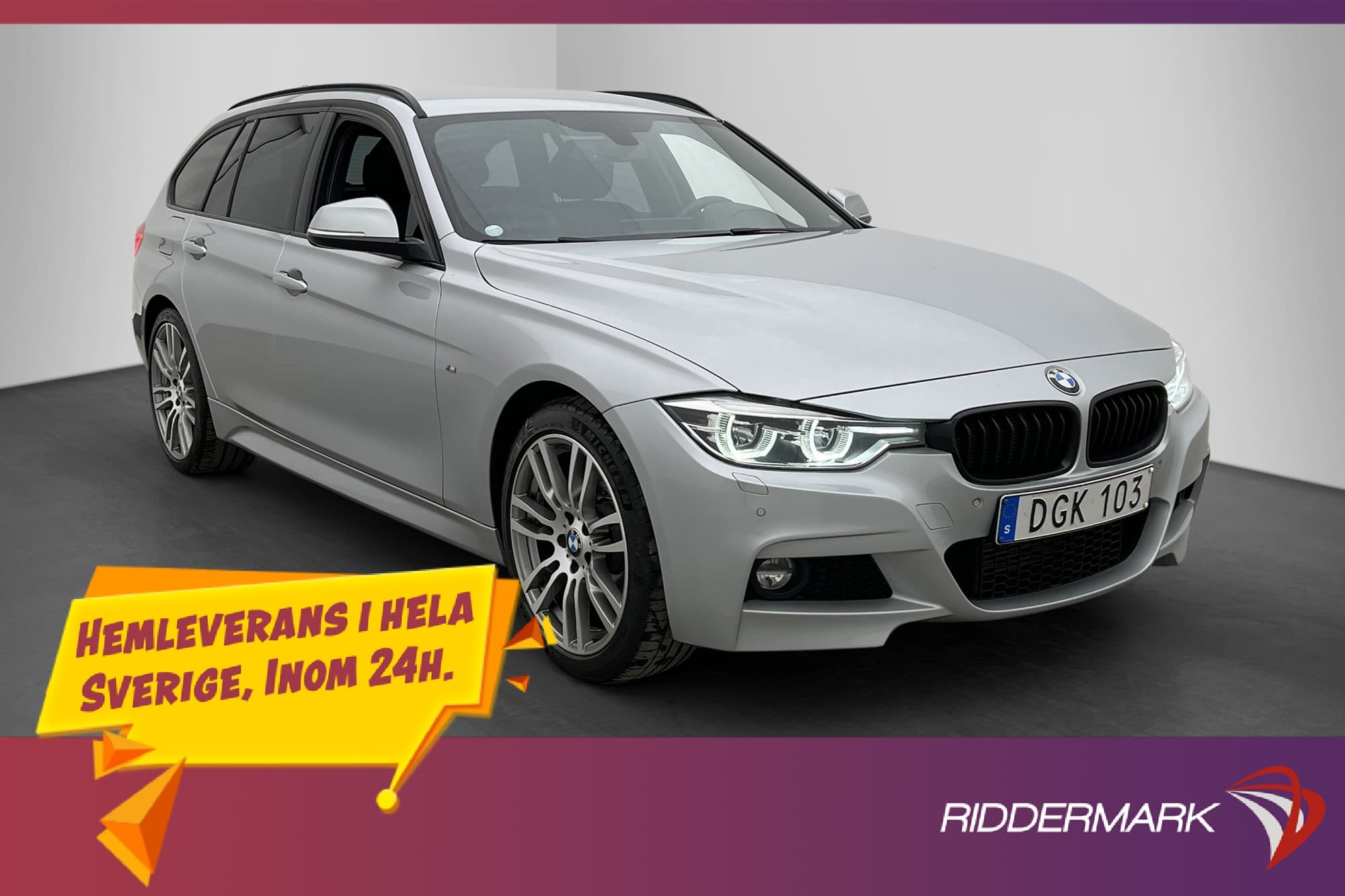 BMW 320 d xDrive 190hk M Sport Cockpit HiFi Navi Skinn Drag