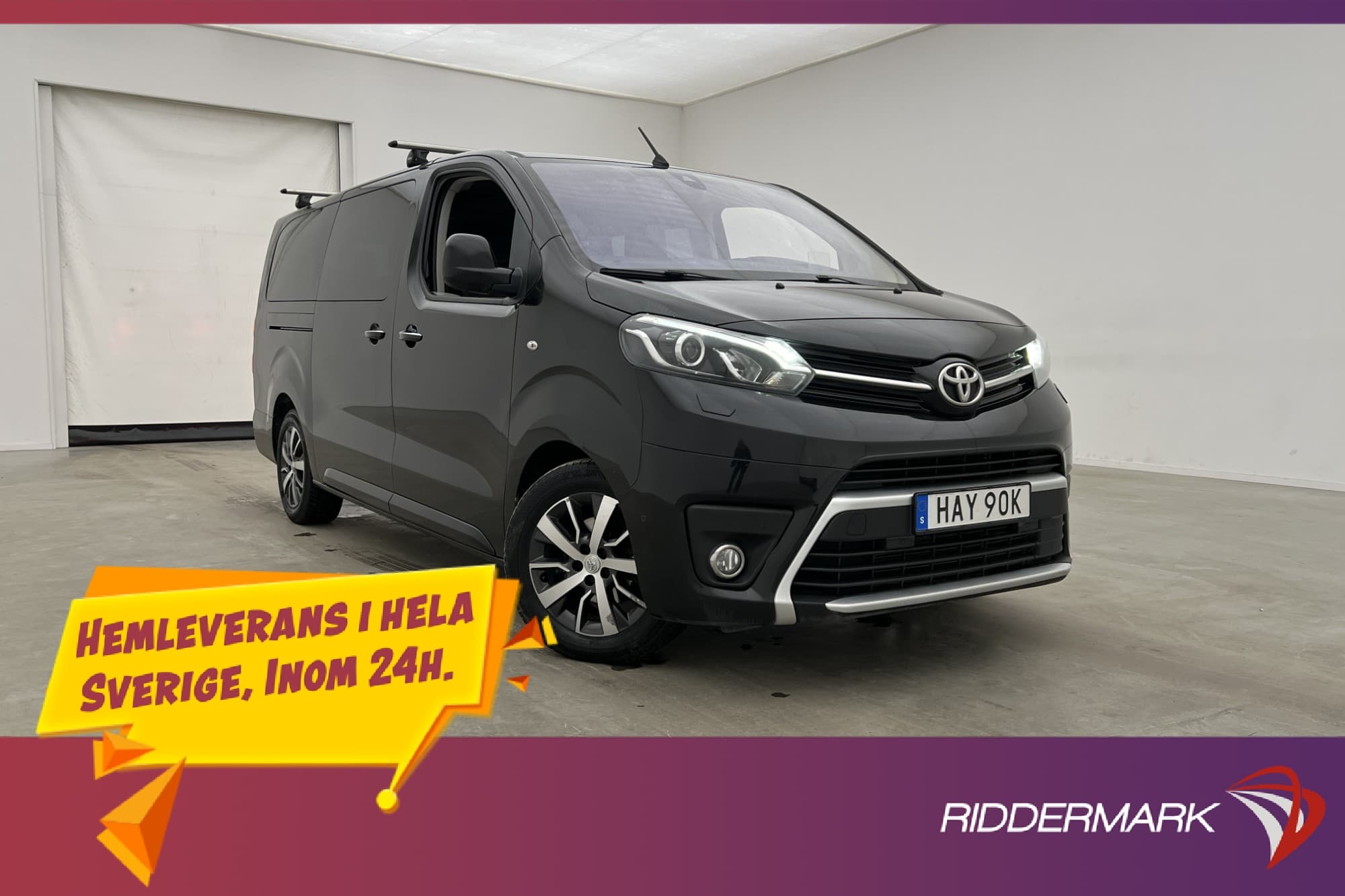 Toyota ProAce Verso Premium Ny-Kamrem Värmare Skinn El-Dörr