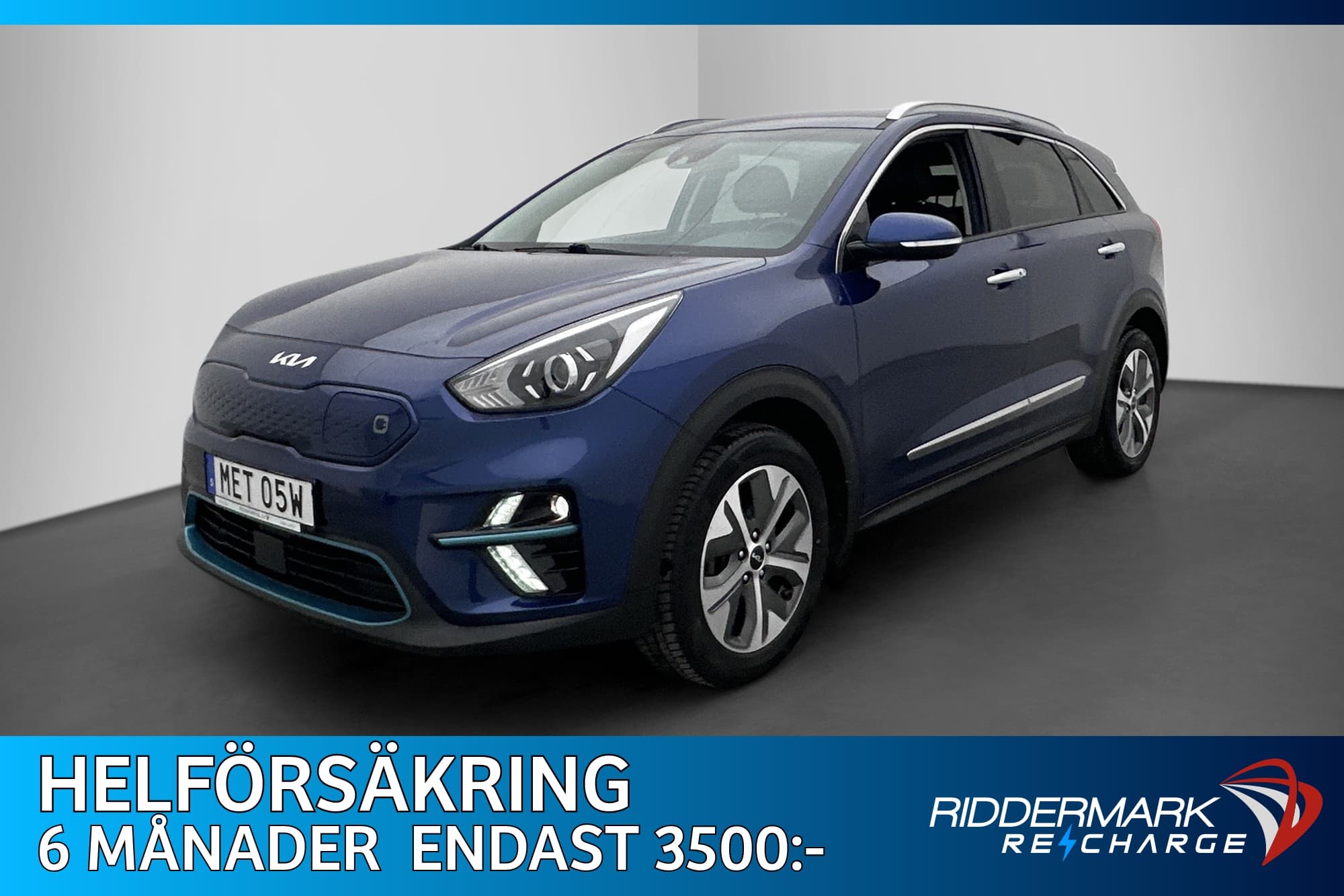 Kia Niro e-Niro 64 kWh Advance Kamera Navi Rattvärme CarPlay