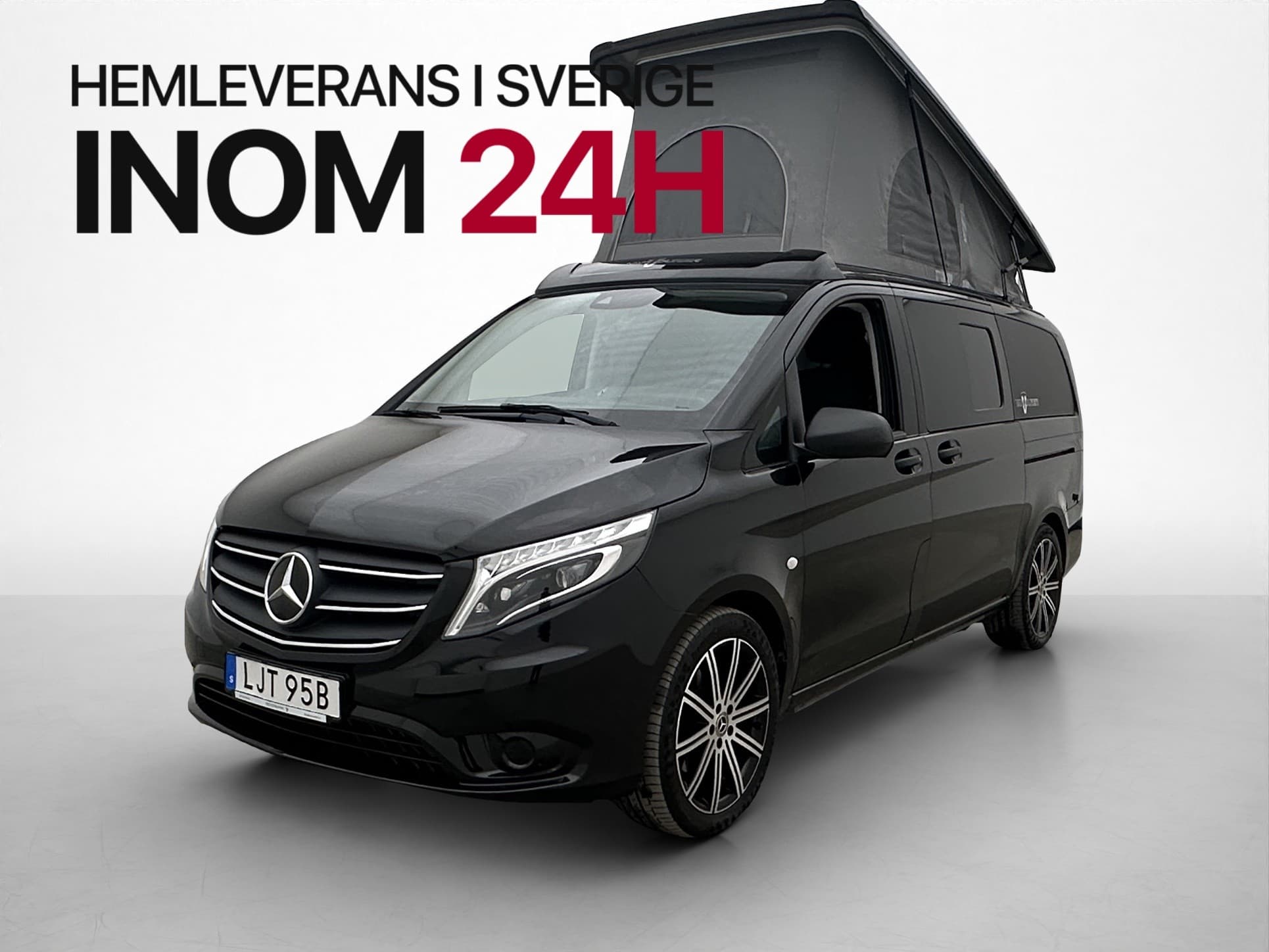 Mercedes-Benz Vito VanTourer Camper Värm Säng Kök UteDusch