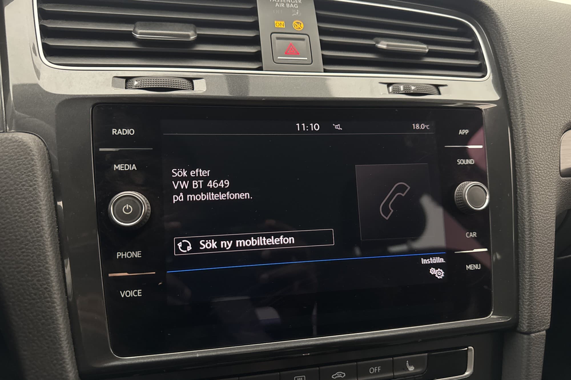 Volkswagen Golf 1.0 TSI 110hk  Adaptiv farth CarPlay