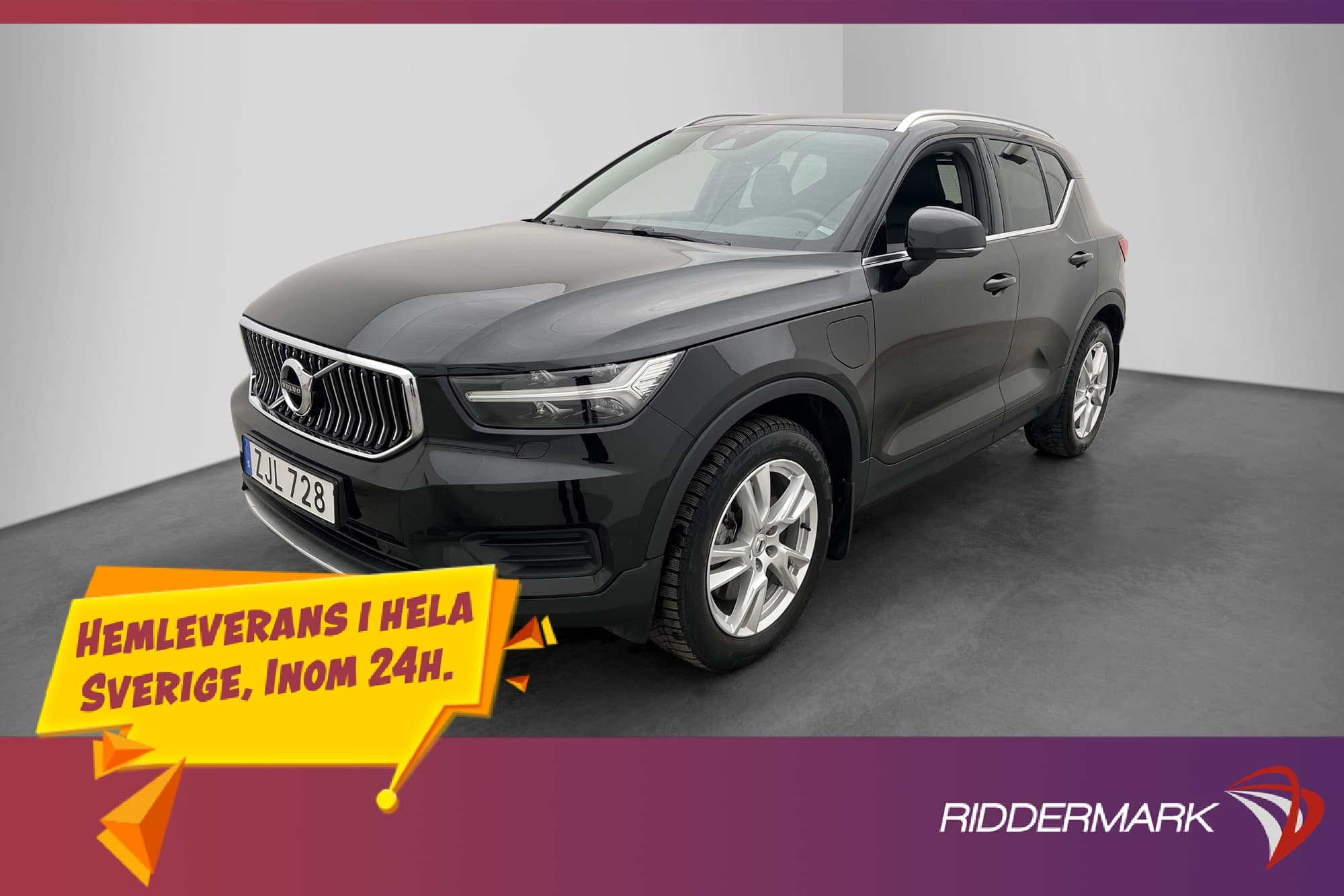 Volvo XC40 Inscription Värmare Dragkrok Kamera Skinn CarPlay