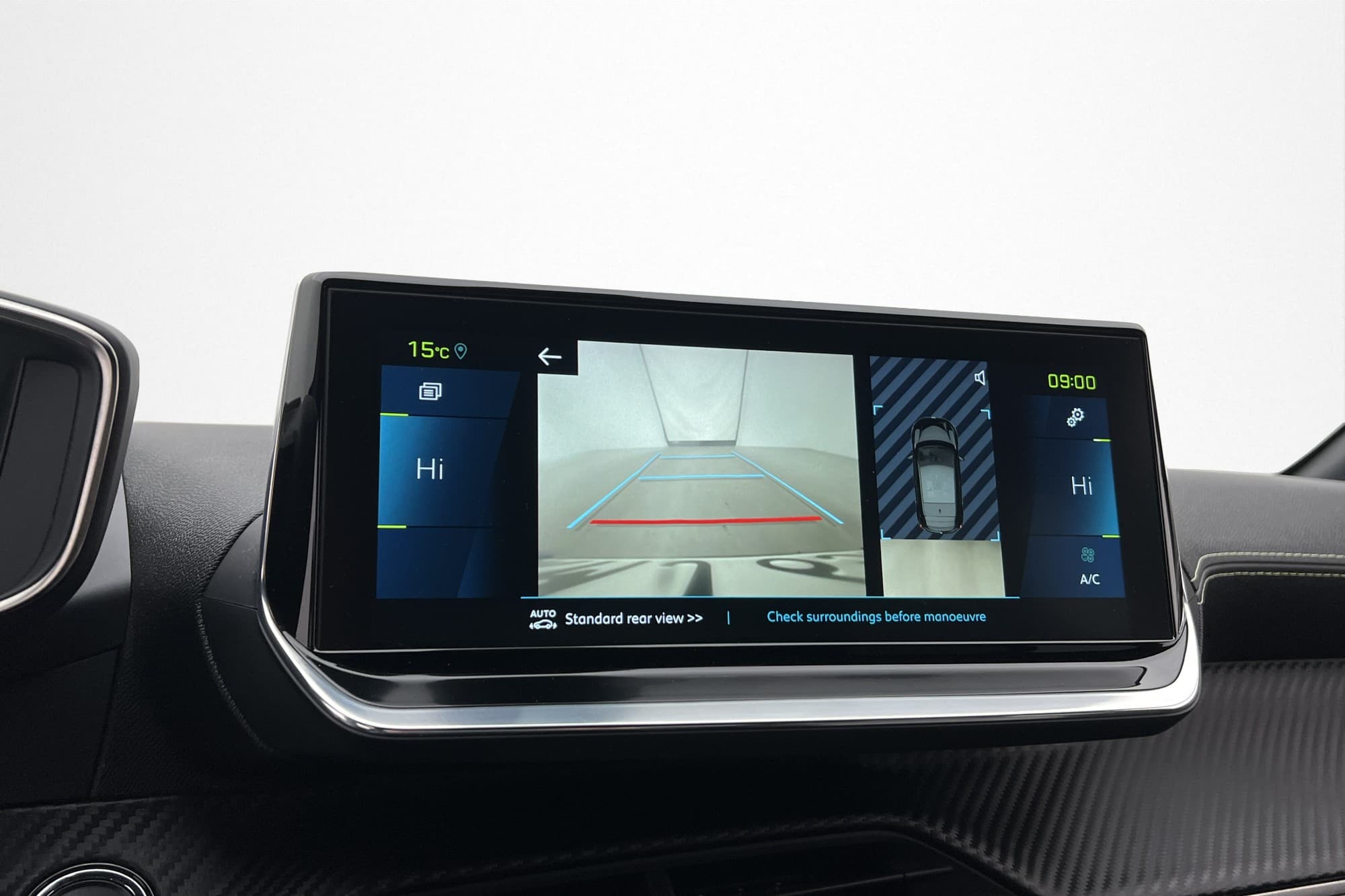 Peugeot E-208 GT 136hk Kamera Sensorer CarPlay