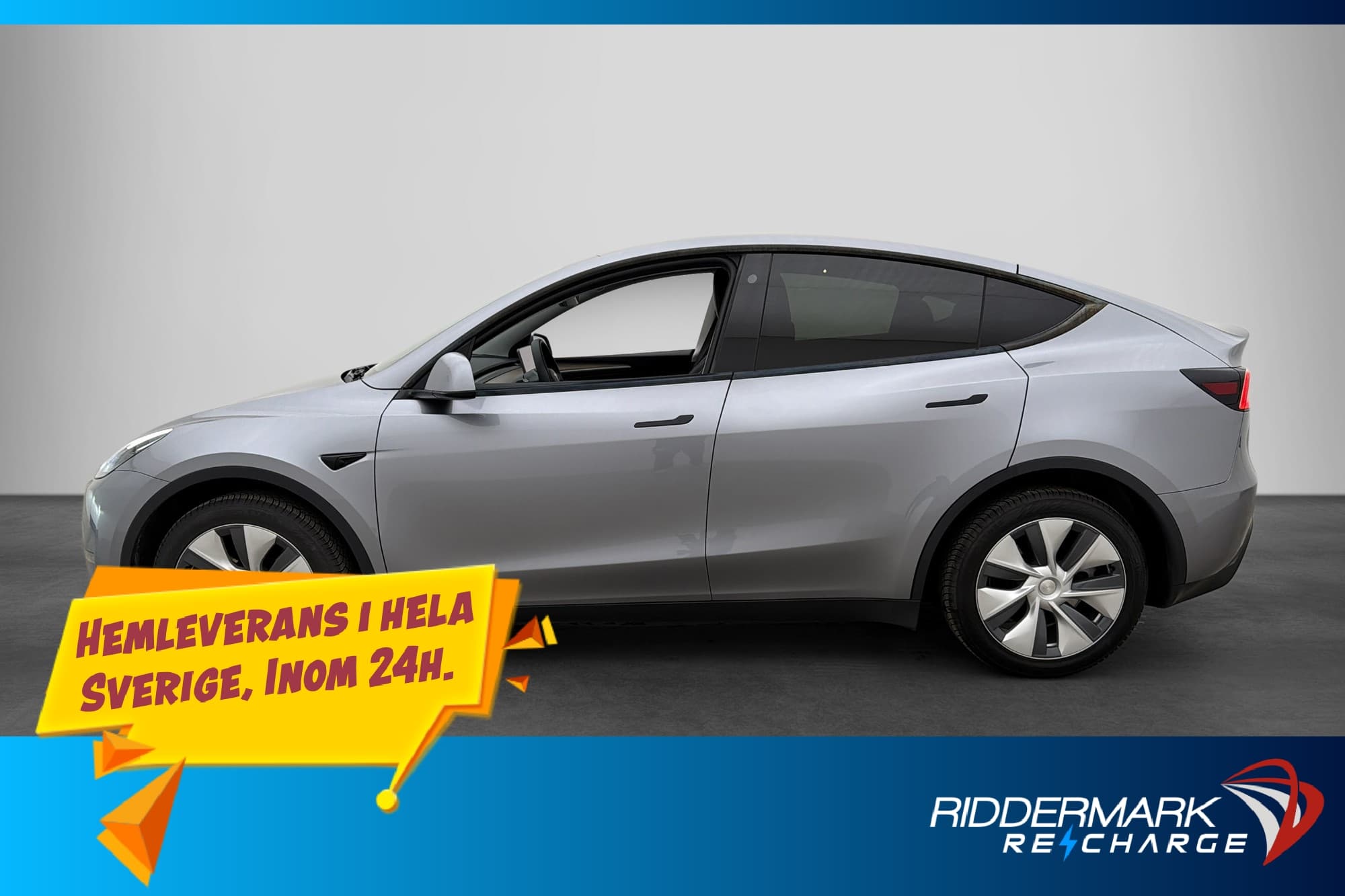 Tesla Model Y Long Range AWD Dragkrok Autopilot Sv-såld MOMS