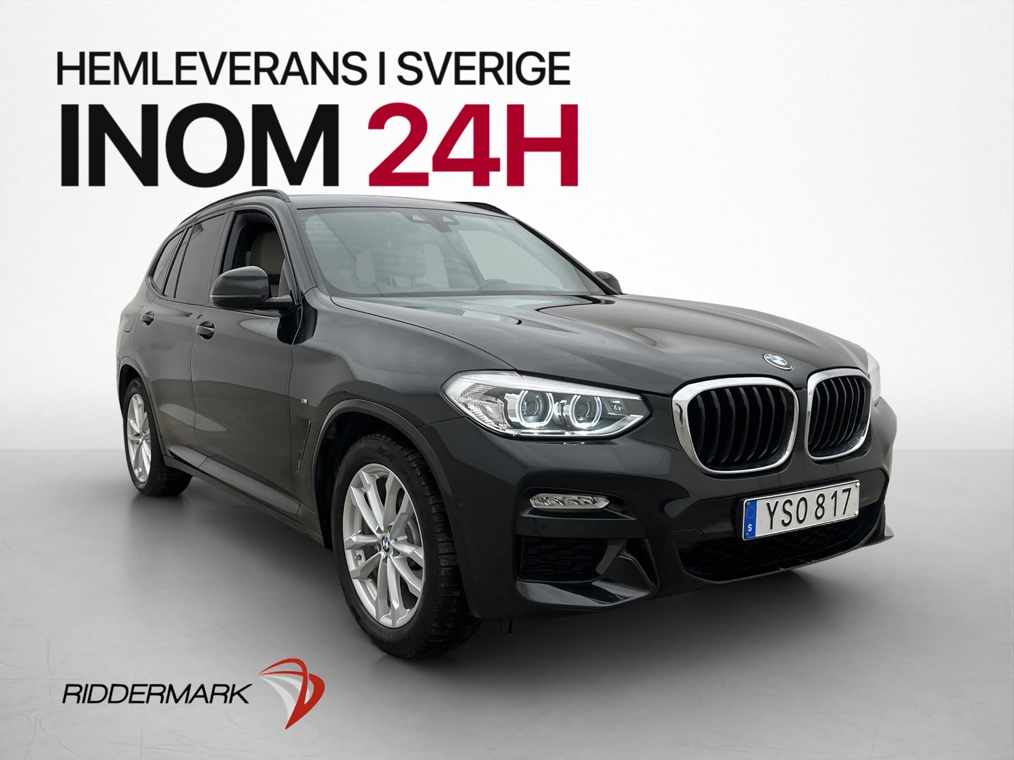BMW X3 xDrive20d 190hk M-Sport Värmare Dragkrok Kamera