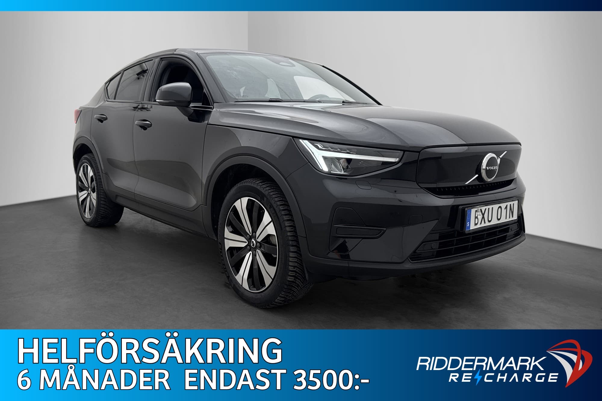 Volvo C40 Recharge Twin motor Core Pano Värm Kamera MOMS