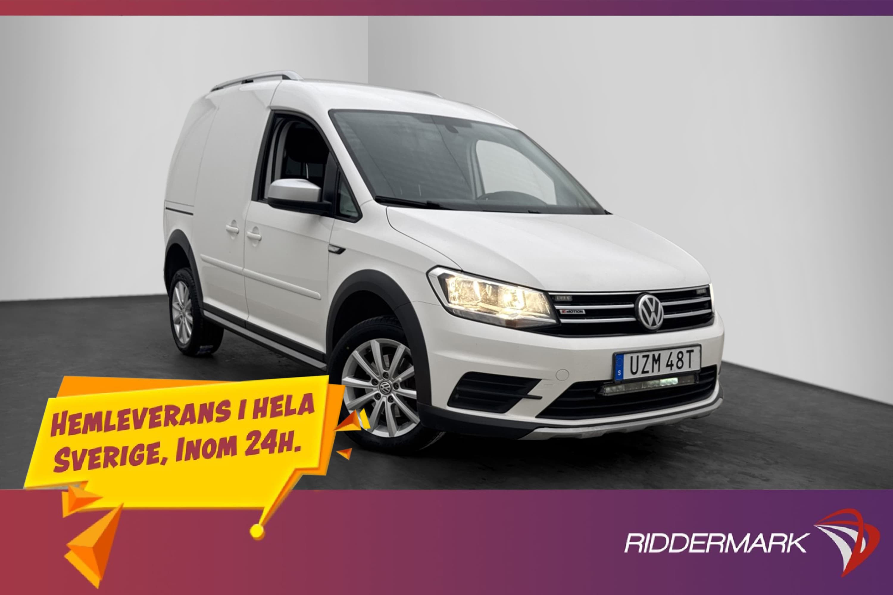 Volkswagen Caddy Alltrack 2.0TDI 4M Värmare Drag 2xDörr MOMS