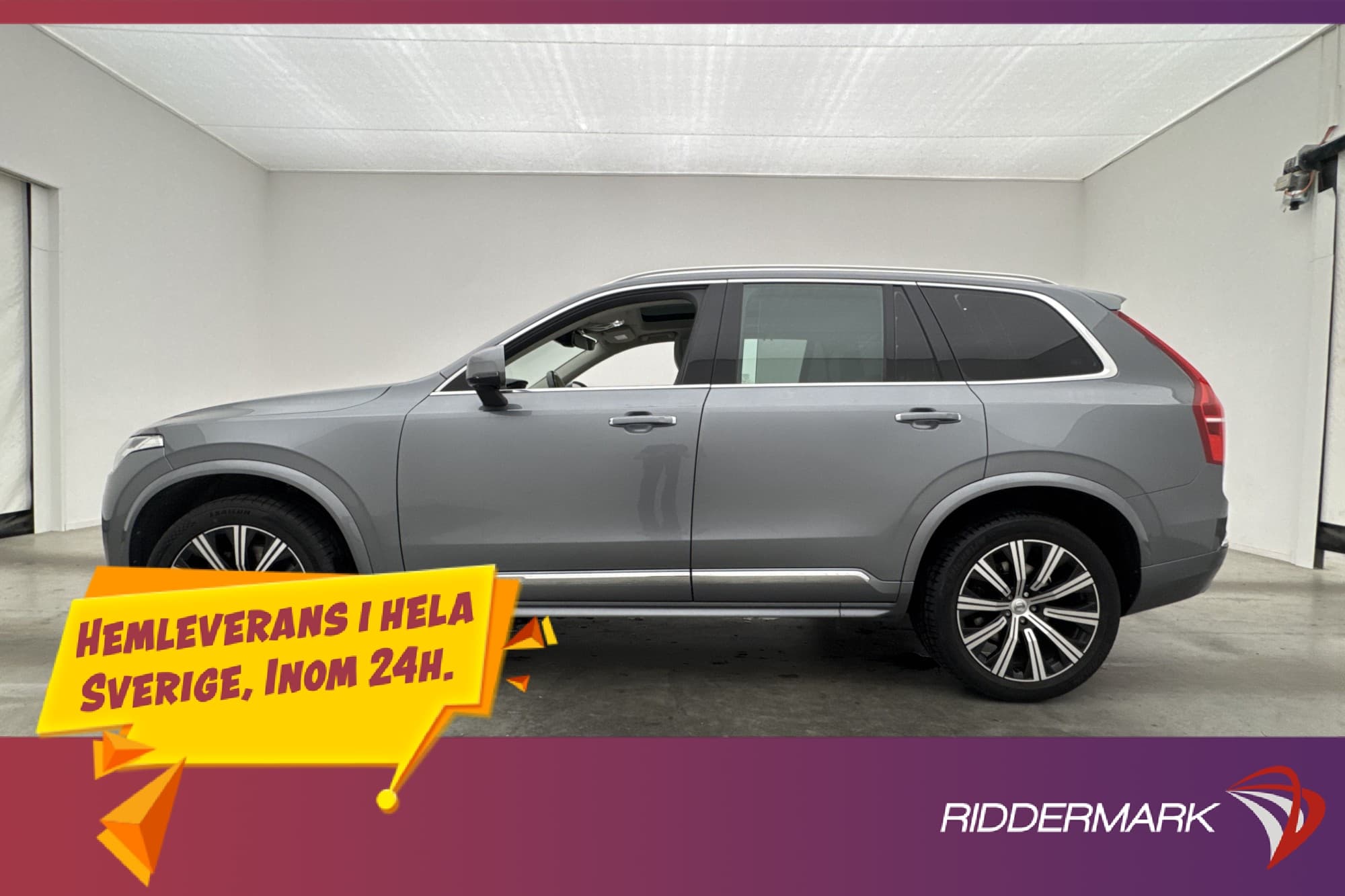 Volvo XC90 B5 AWD Inscription 7-Sits VOC Värmare Pano Skinn