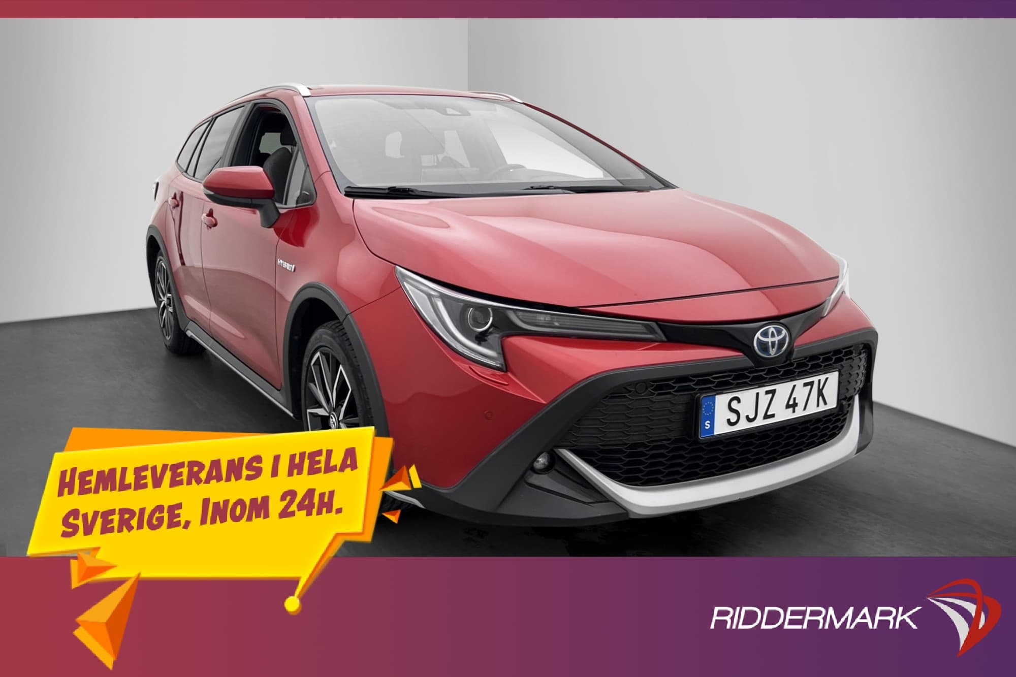 Toyota Corolla TREK Hybrid 184hk Motorvärmare Kamera Drag