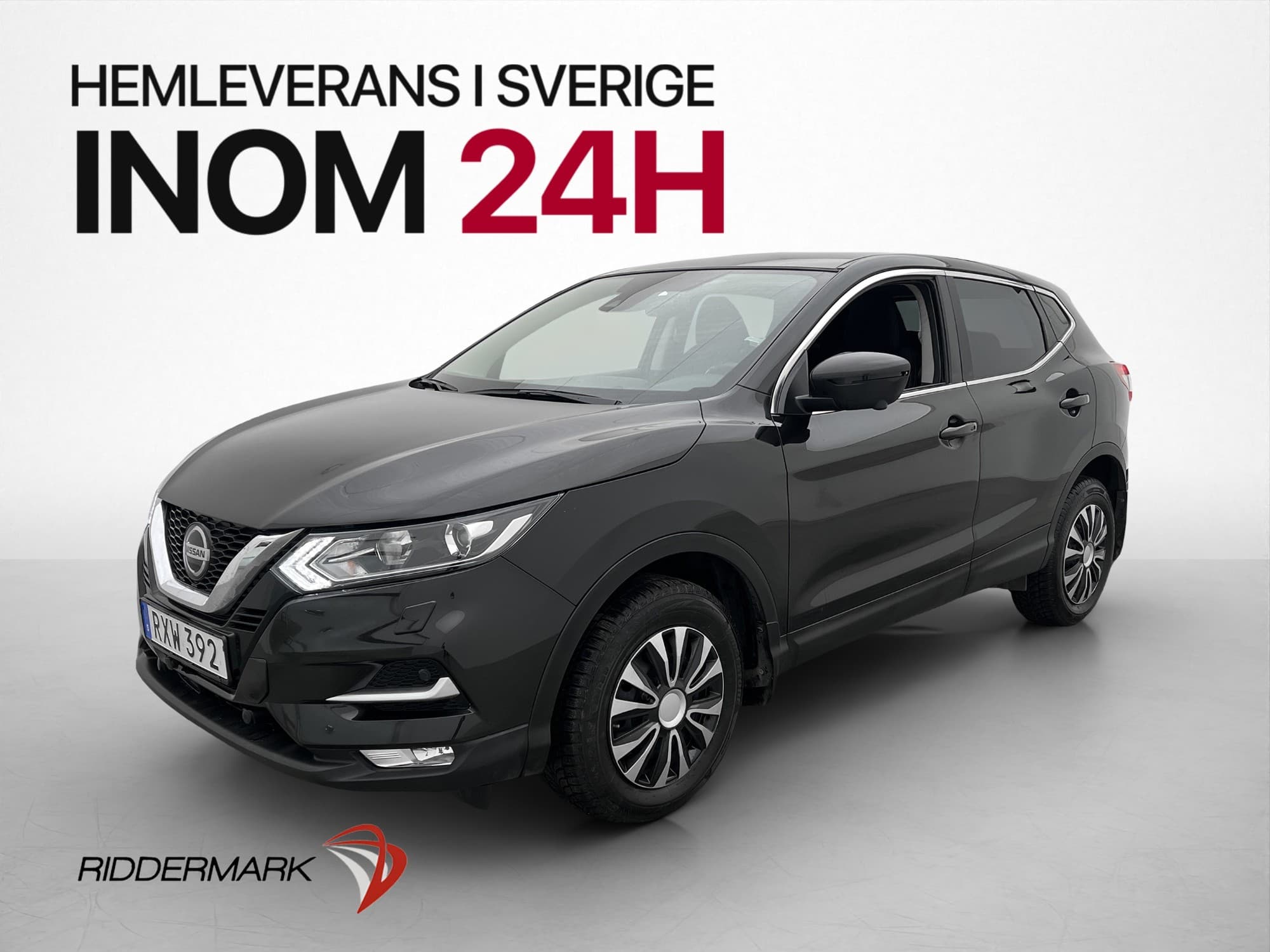 Nissan Qashqai 1.2 DIG-T 115hk Värmare 360° Kamera Navi