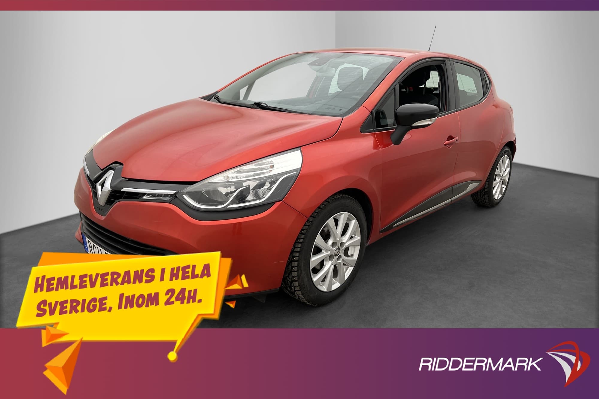 Renault Clio 0.9 TCe Farthållare Navi Bluetooth 0.46l/mil