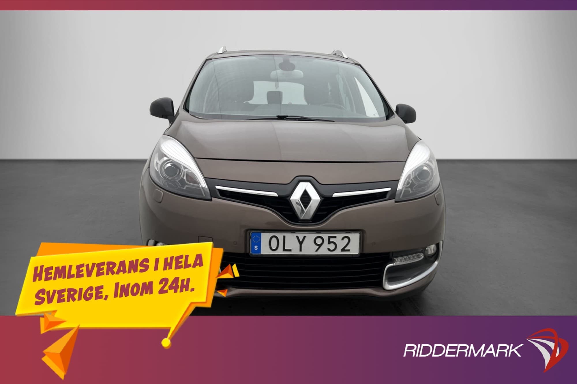 Renault Grand Scénic 1.5 110hk BOSE Edt 7-Sits Kamera Drag