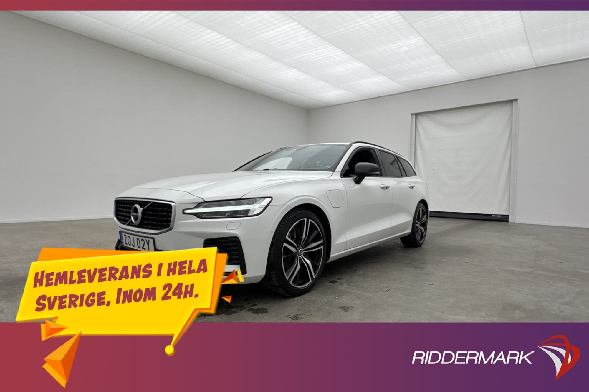 Volvo V60 Recharge T8 R-Design B&W Värmare Pano Massage Drag