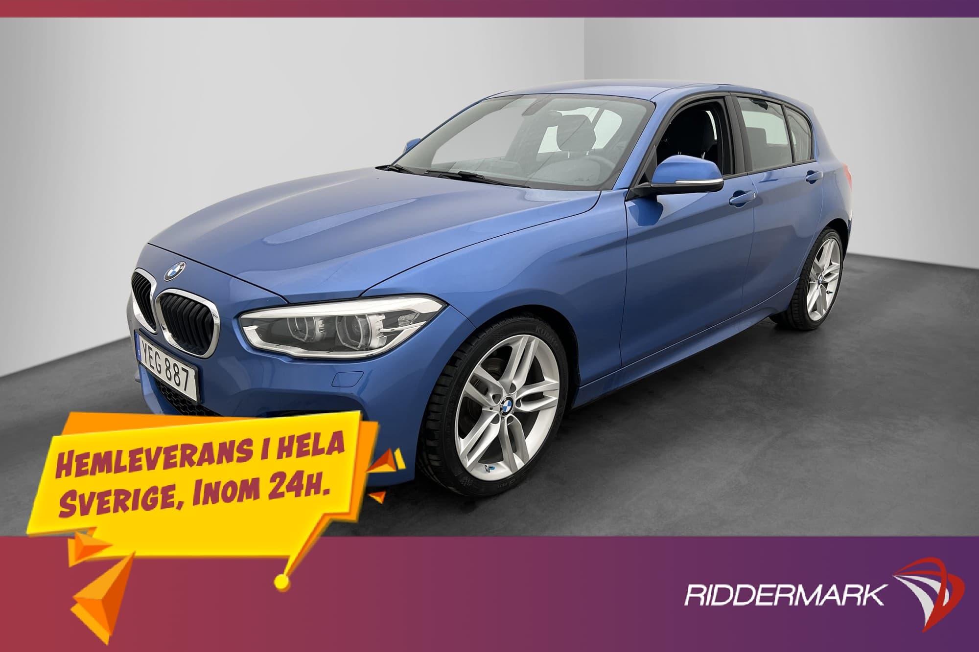 BMW 118i M Sport M-Värmare P-Sensorer Alcantara Keyless