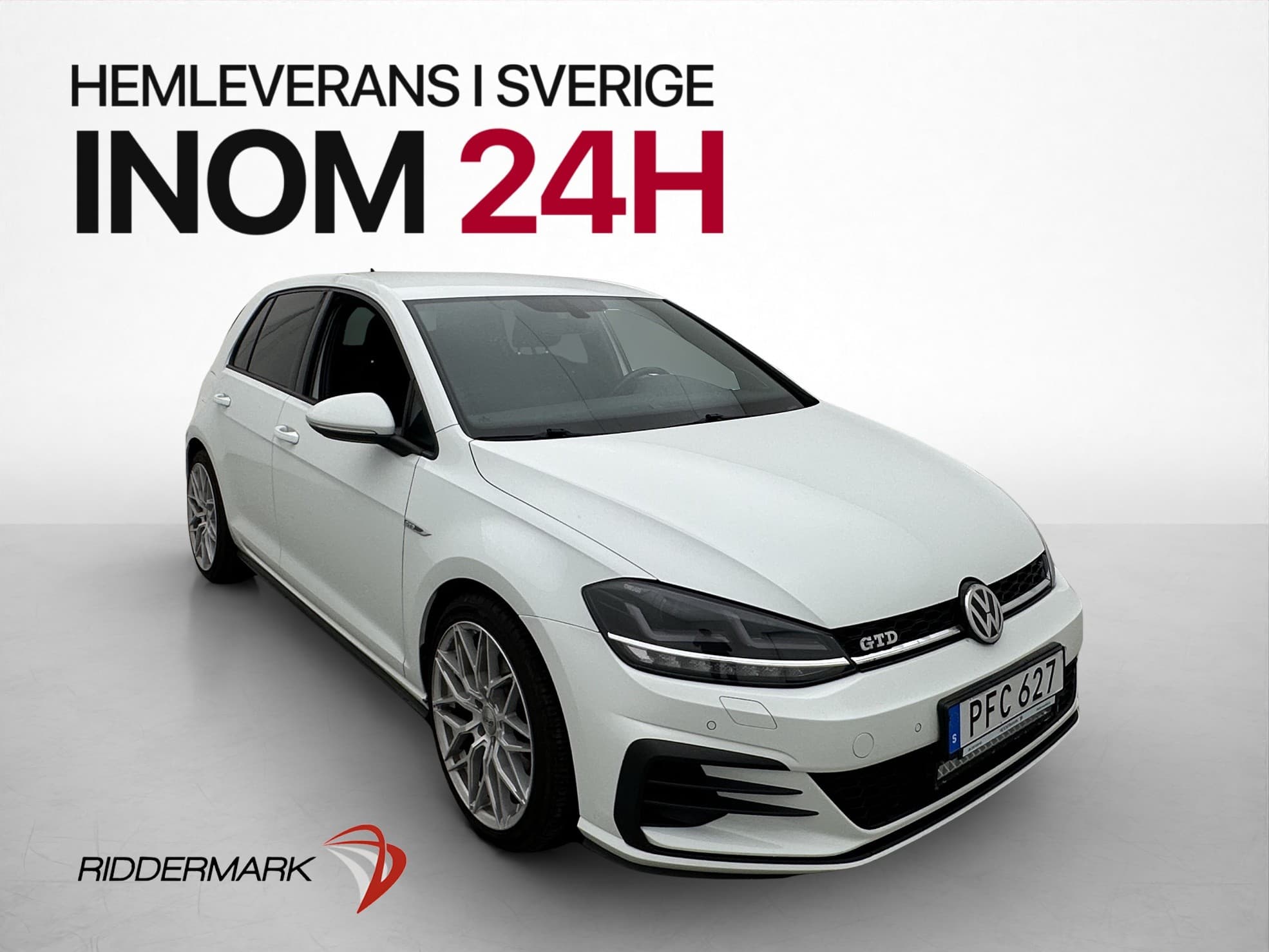 Volkswagen Golf GTD Cockpit Värmare Dynaudio 184hk