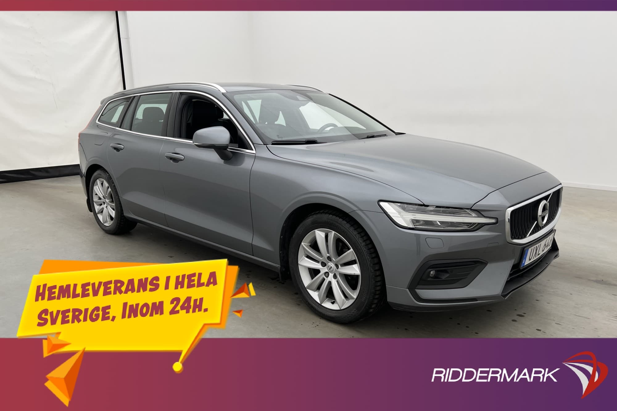Volvo V60 D4 AWD Advanced Drag Navi VoC D-värm Rattvärm 190h
