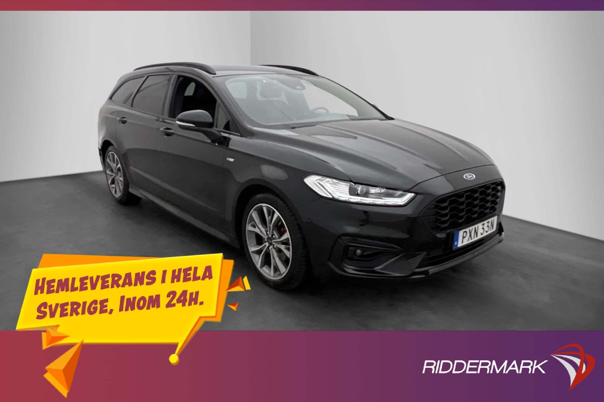 Ford Mondeo Kombi Hybrid 187hk ST-Line Kamera Navi 0,45l/mil