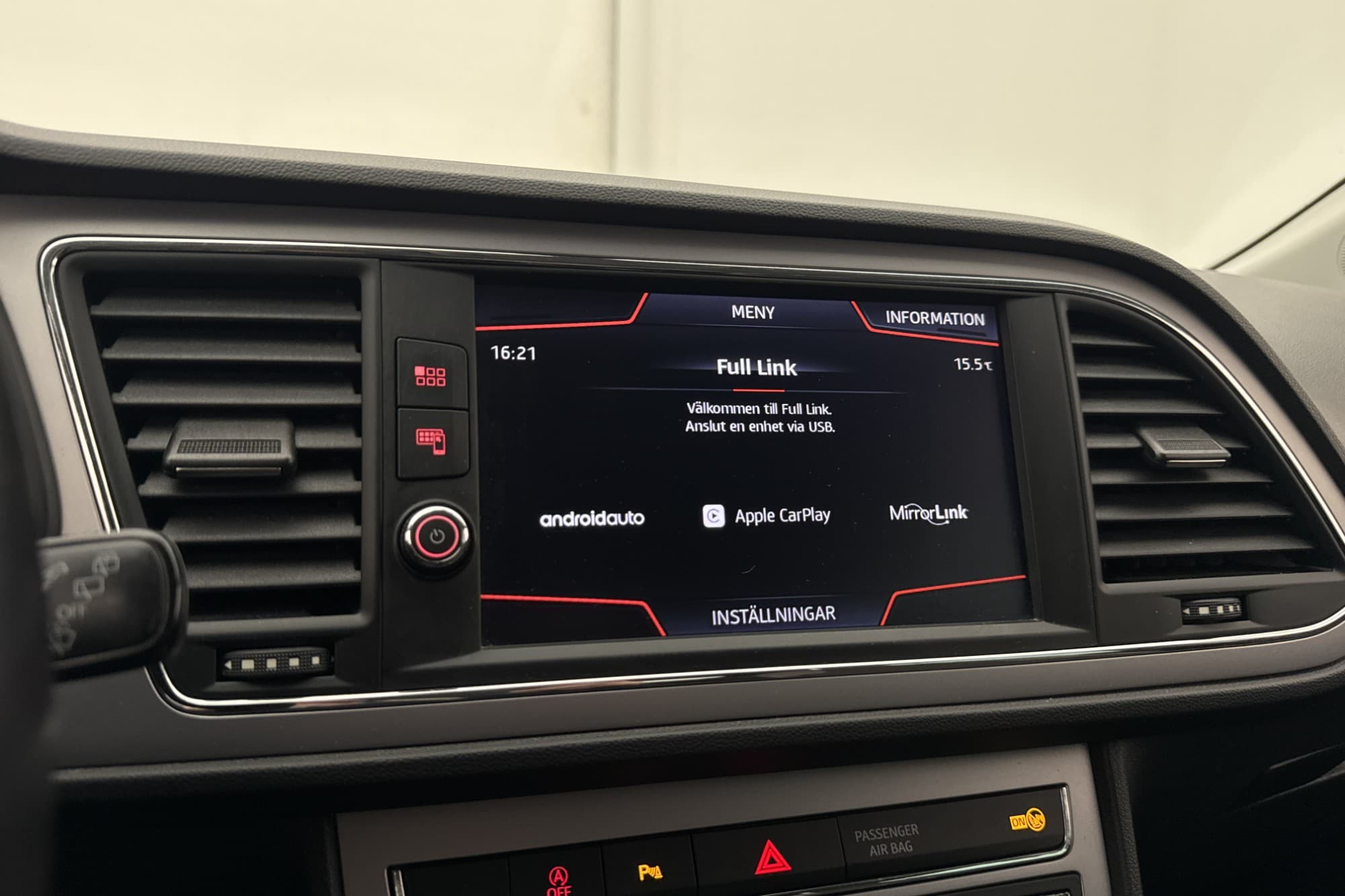SEAT Leon X-Perience 1.4 Drag Kamera Navi CarPlay Ambient