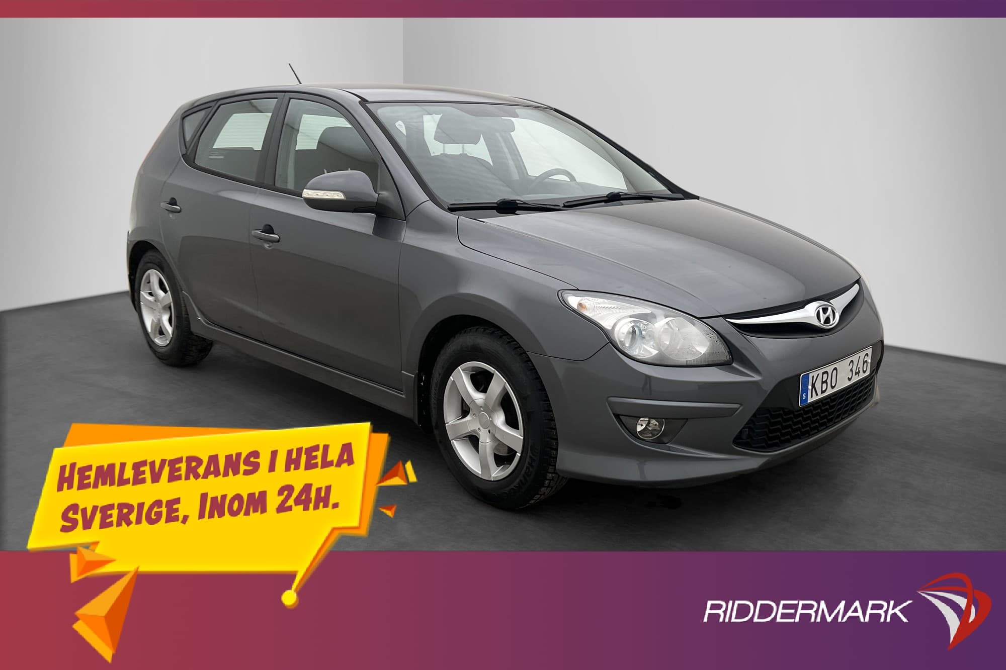 Hyundai i30 1.6 126hk Business M&K Värm P Sensorer 0,69L/mil