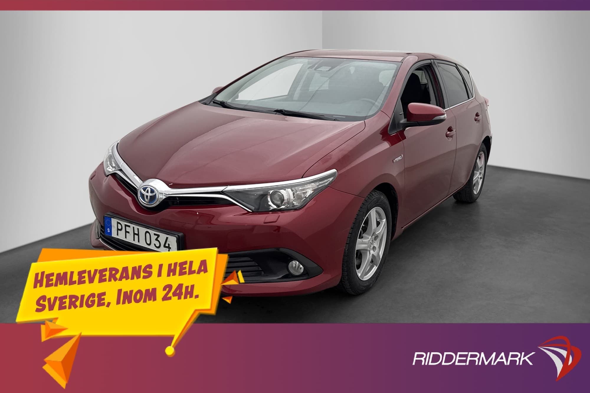 Toyota Auris Hybrid Intense Edition Backkamera Farthållare