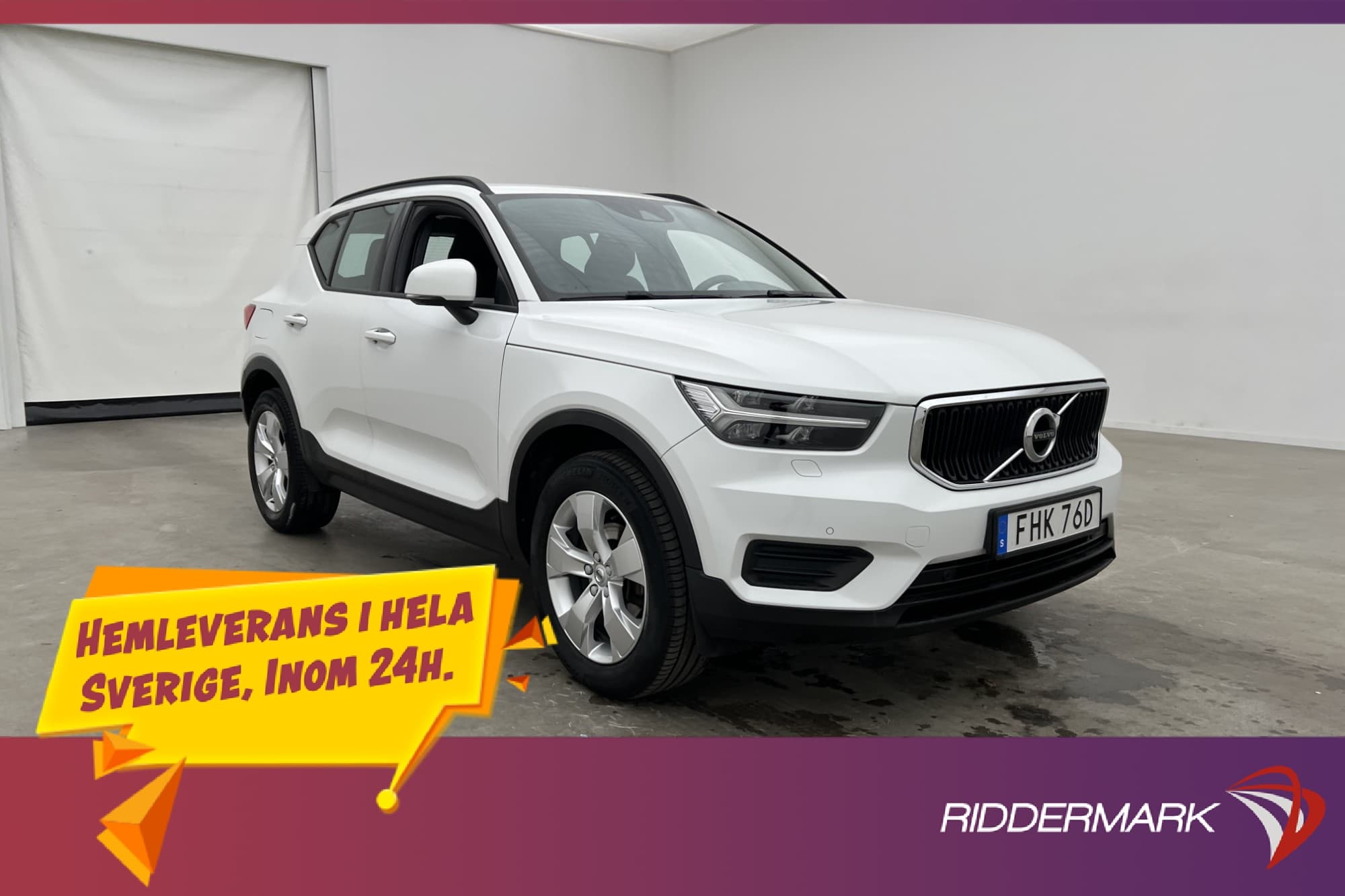 Volvo XC40 T3 156hk VOC Värmare Farthållare Sensorer