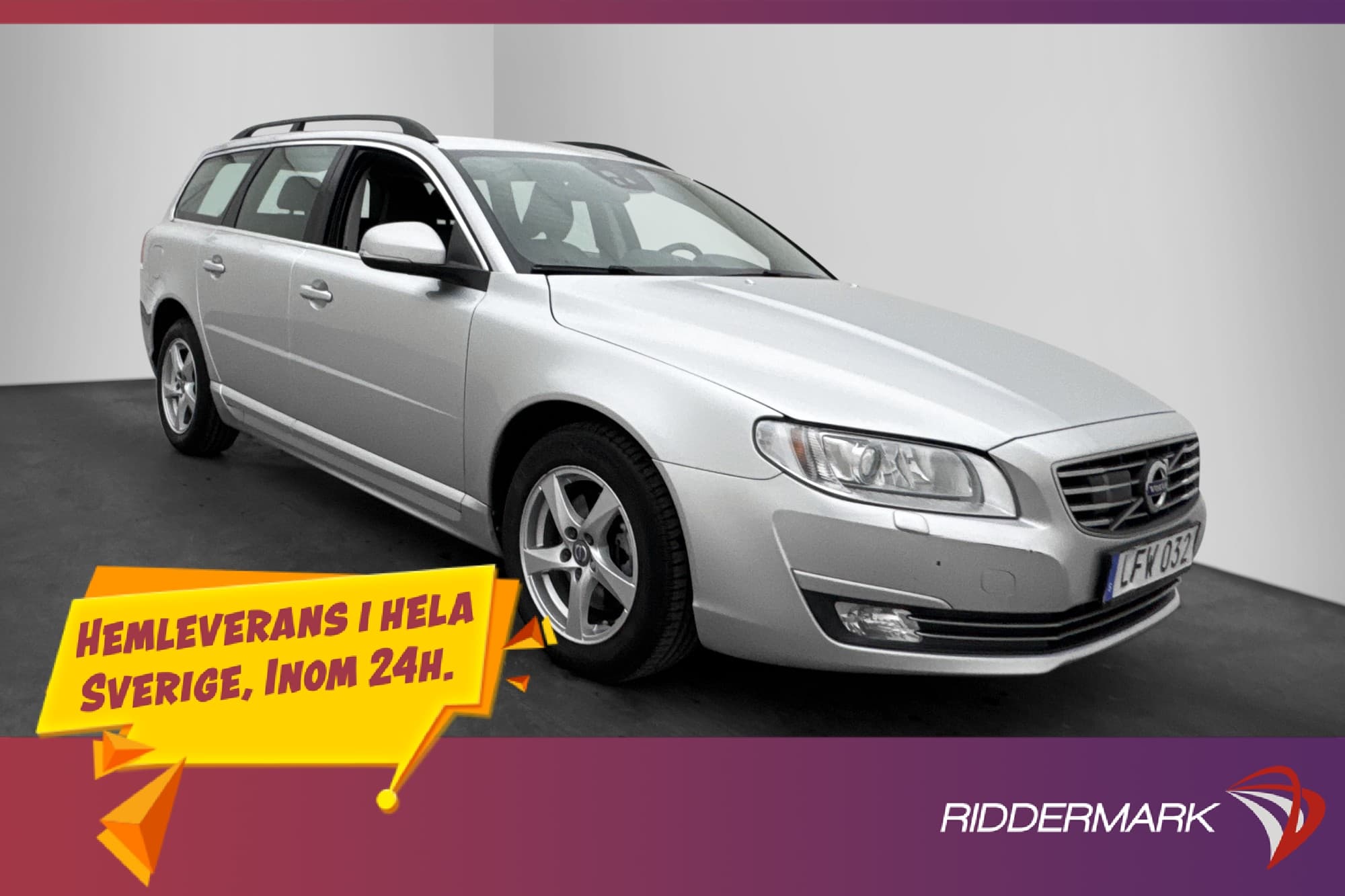 Volvo V70 D4 Classic Momentum Värmare Halvskinn Adapt-fart