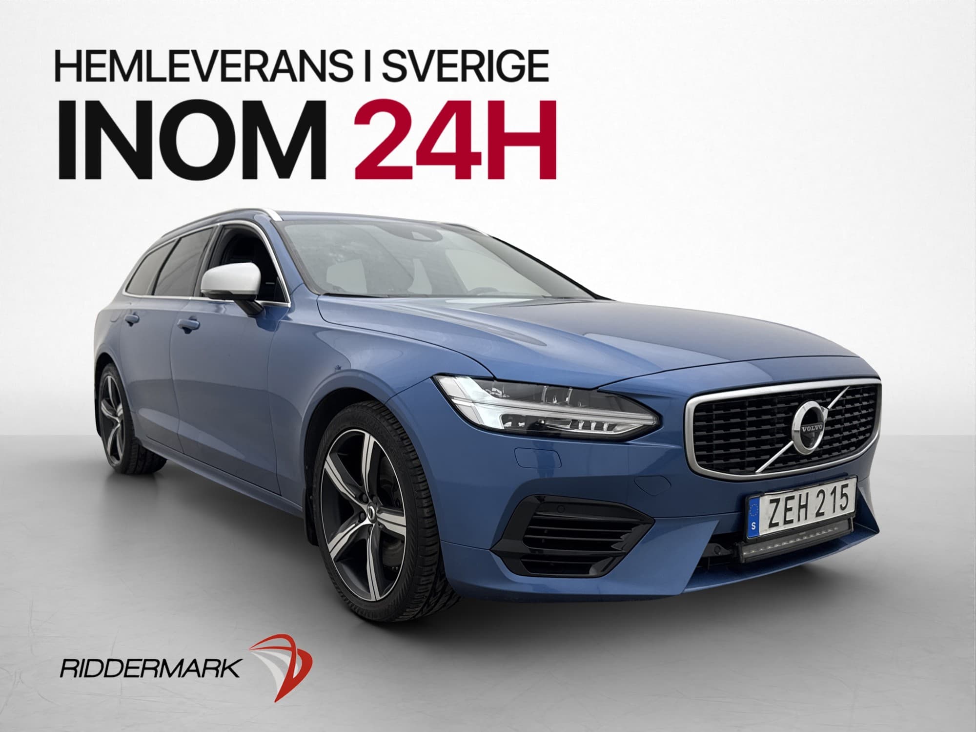 Volvo V90 Recharge T8 AWD R-Design HUD H/K 360° Navi Värm